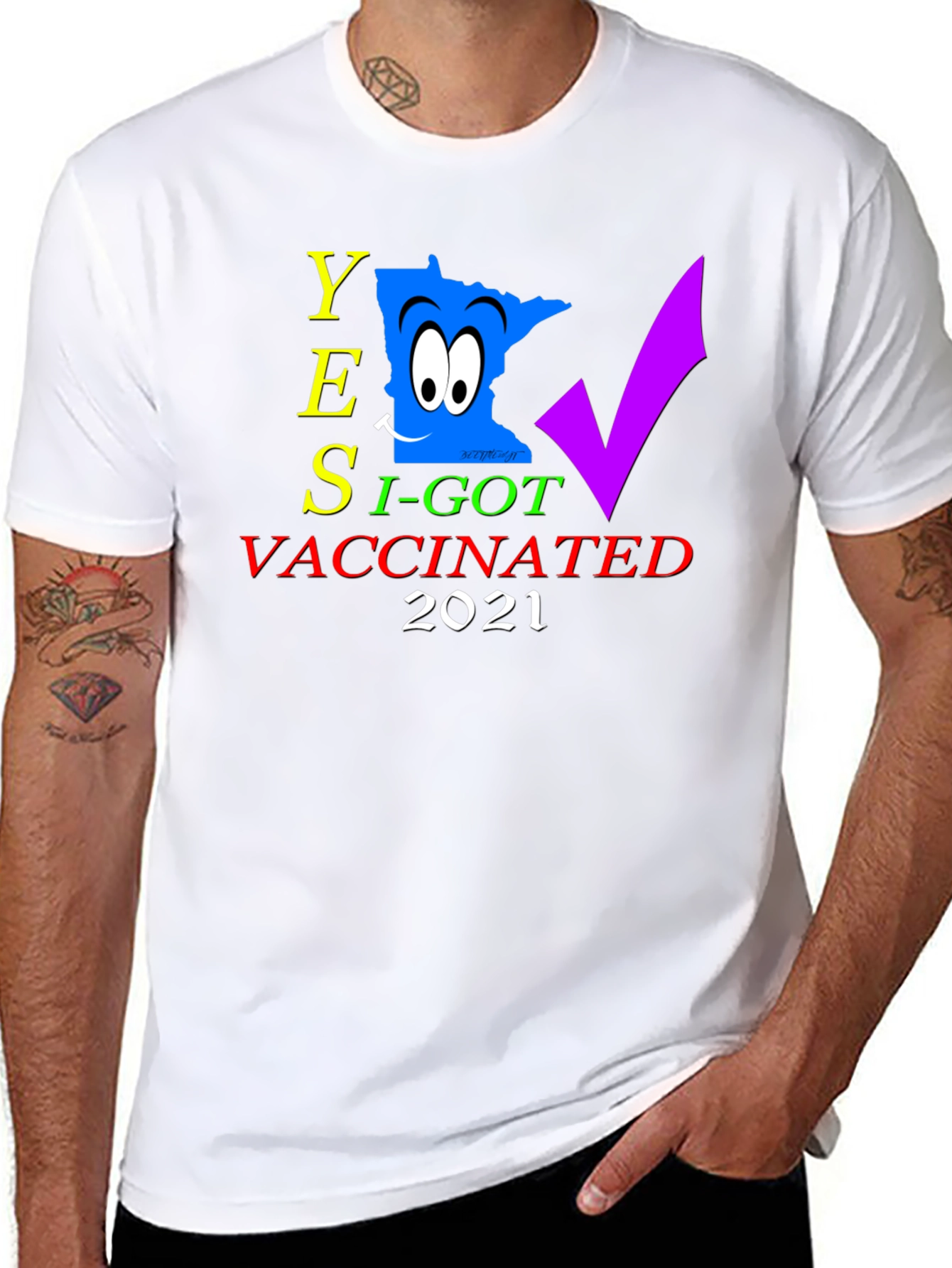 Yes I Got Vaccinated 2021 Graphic Tee