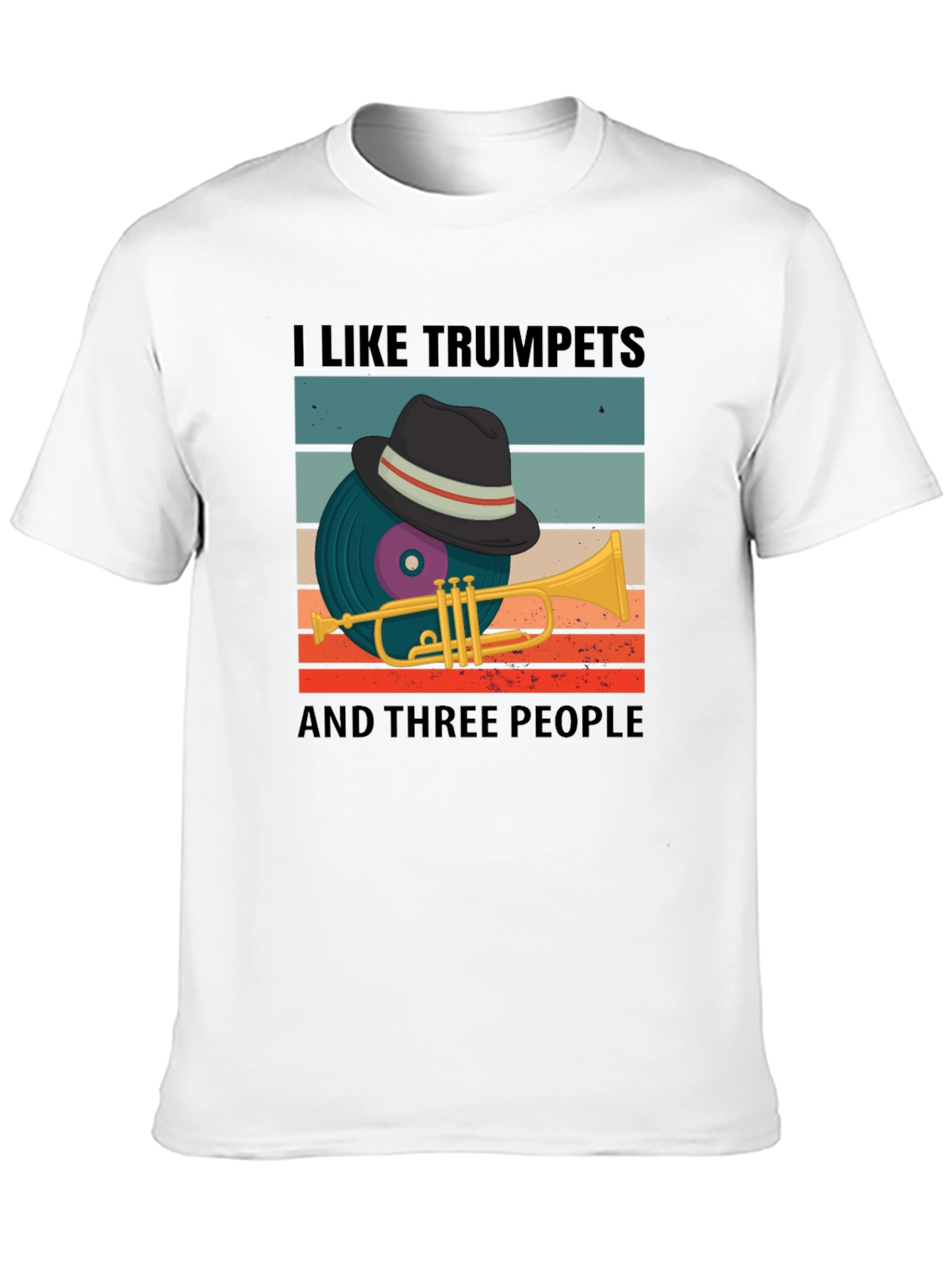 I Like Trumpets And Three People T-Shirt