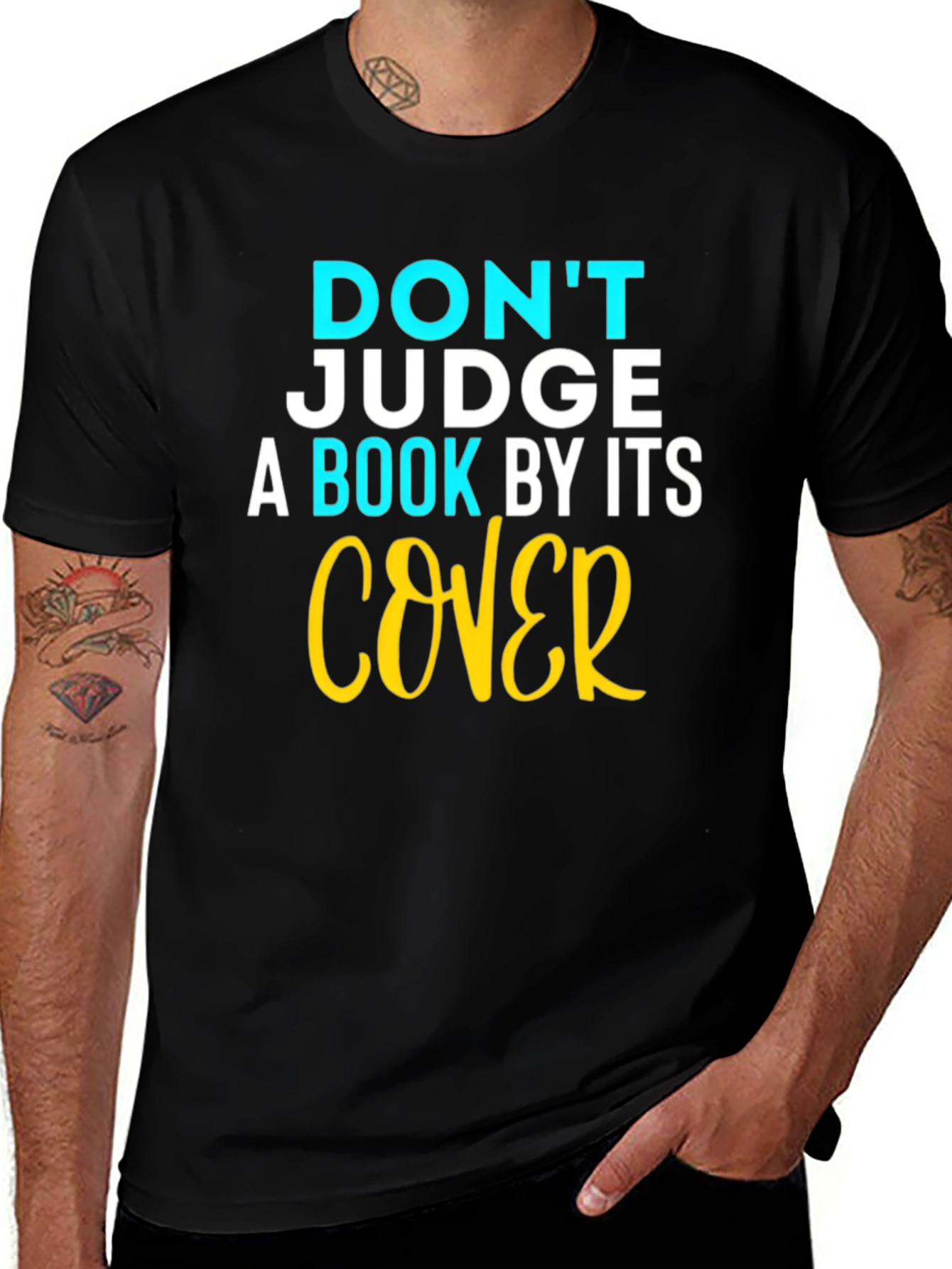 Dont Judge a Book Cover T-Shirt