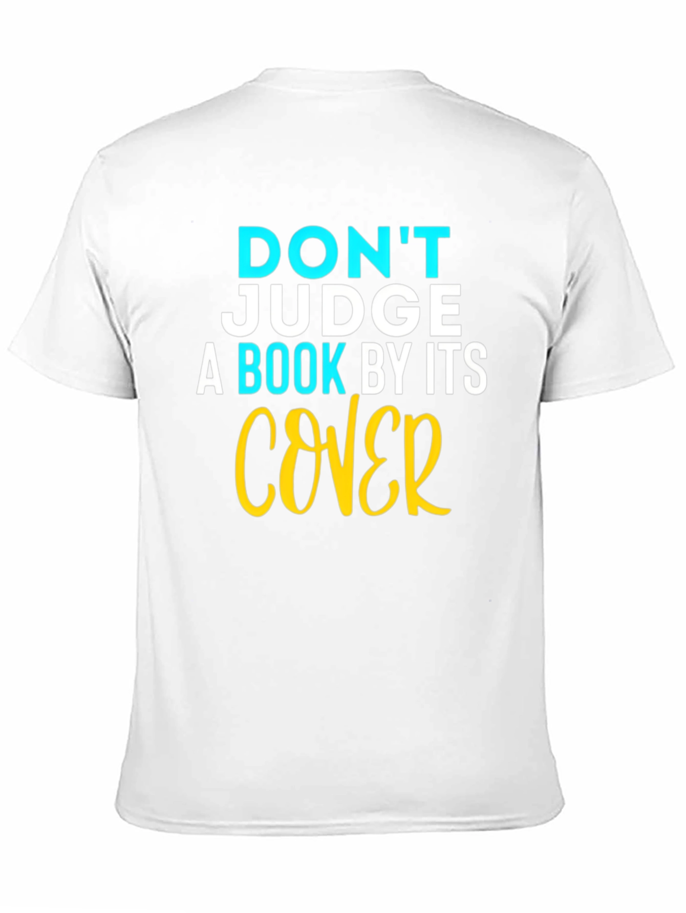 Dont Judge a Book Cover T-Shirt