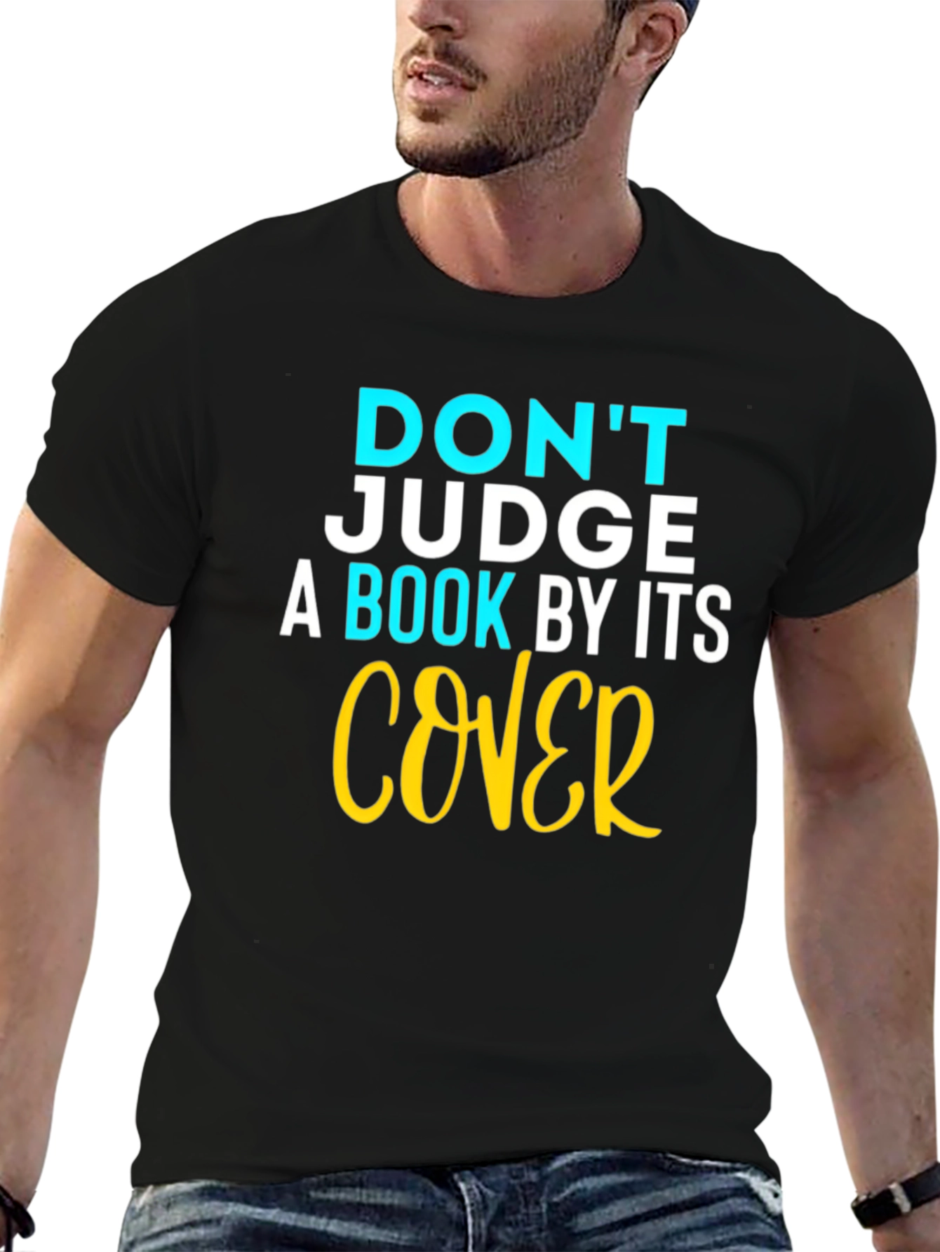Dont Judge a Book Cover T-Shirt