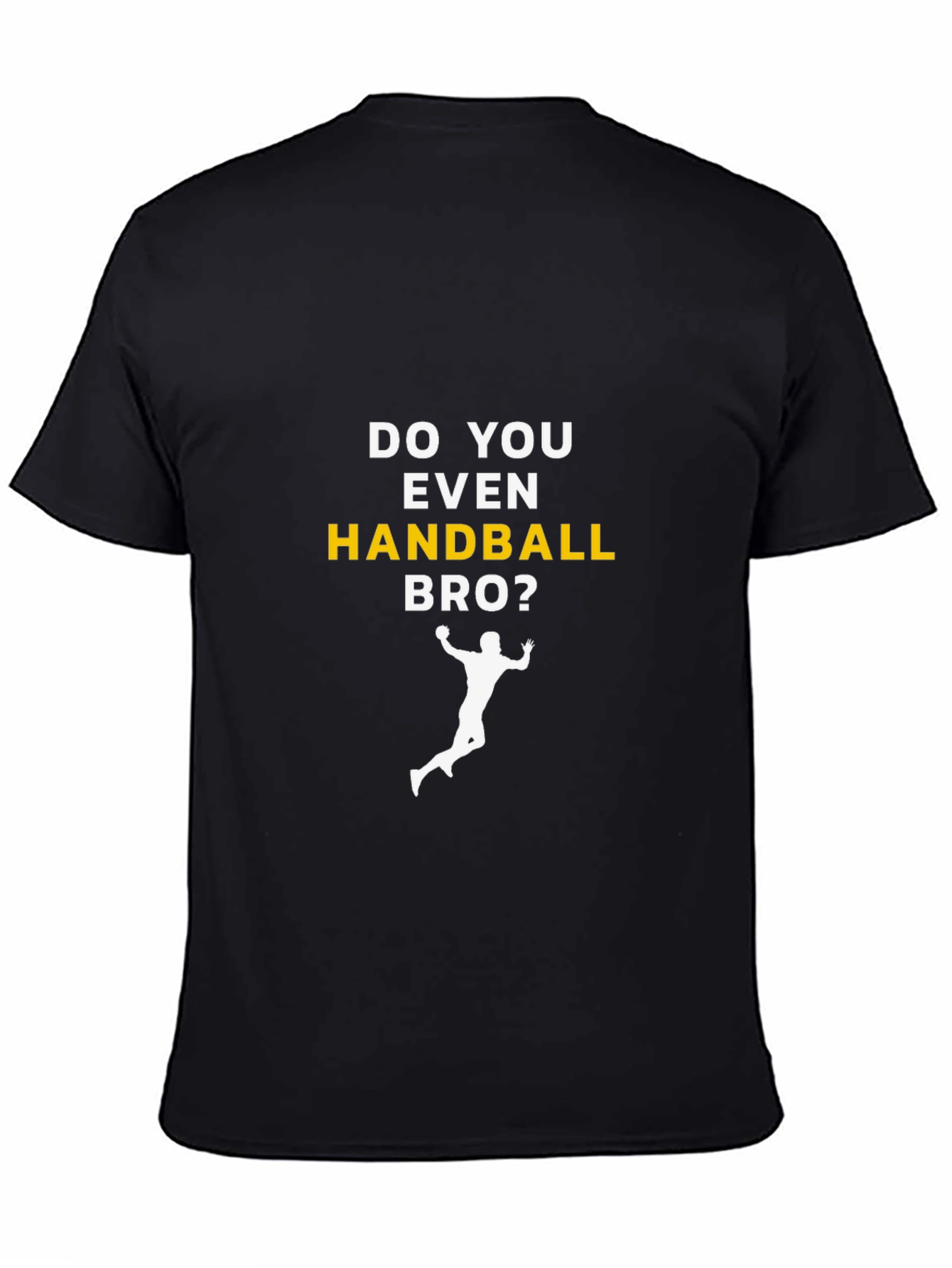 Handball Bro T-Shirt - Black Graphic Tee