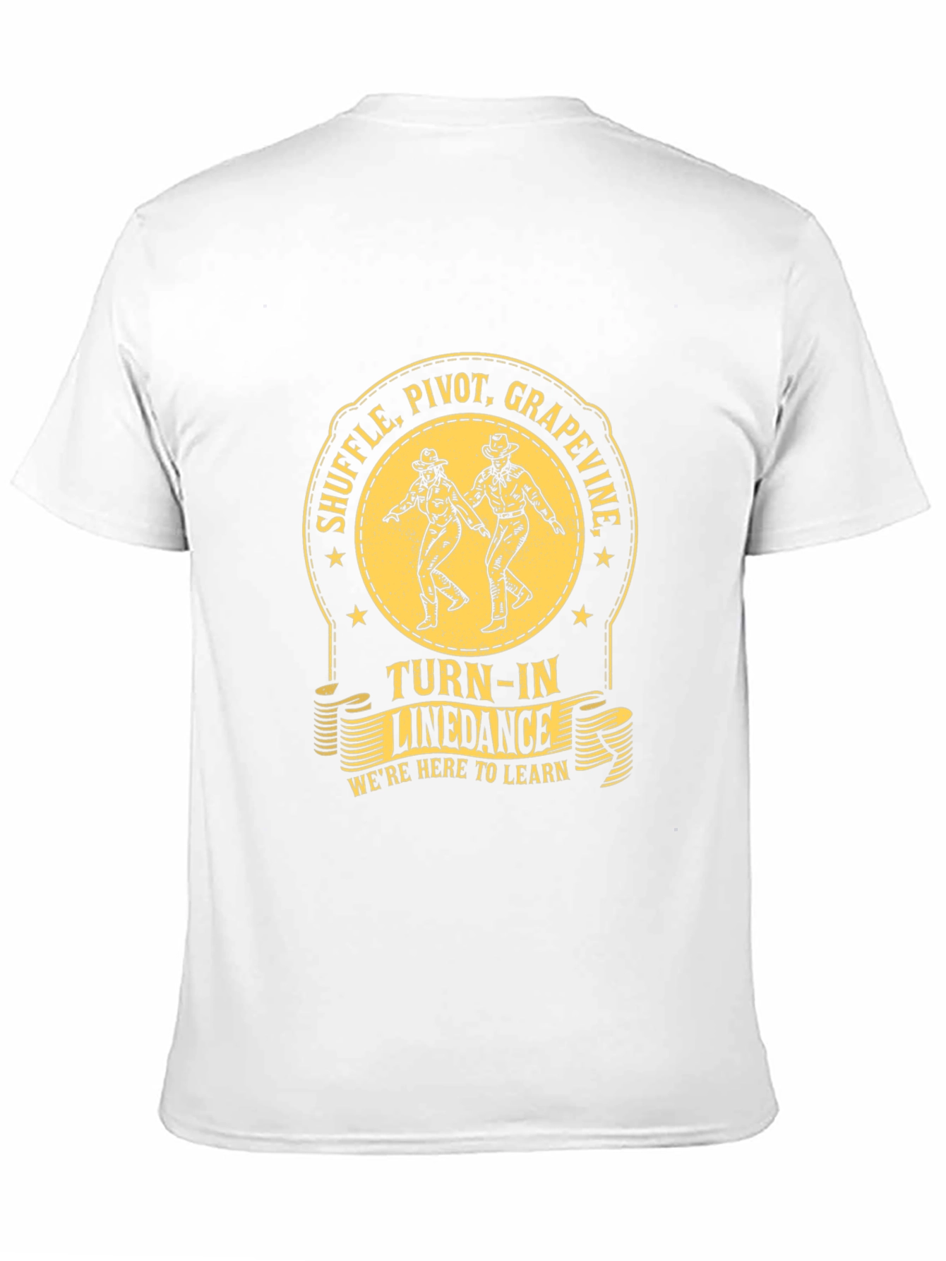 Line Dance T-Shirt: Shuffle Pivot Grapevine