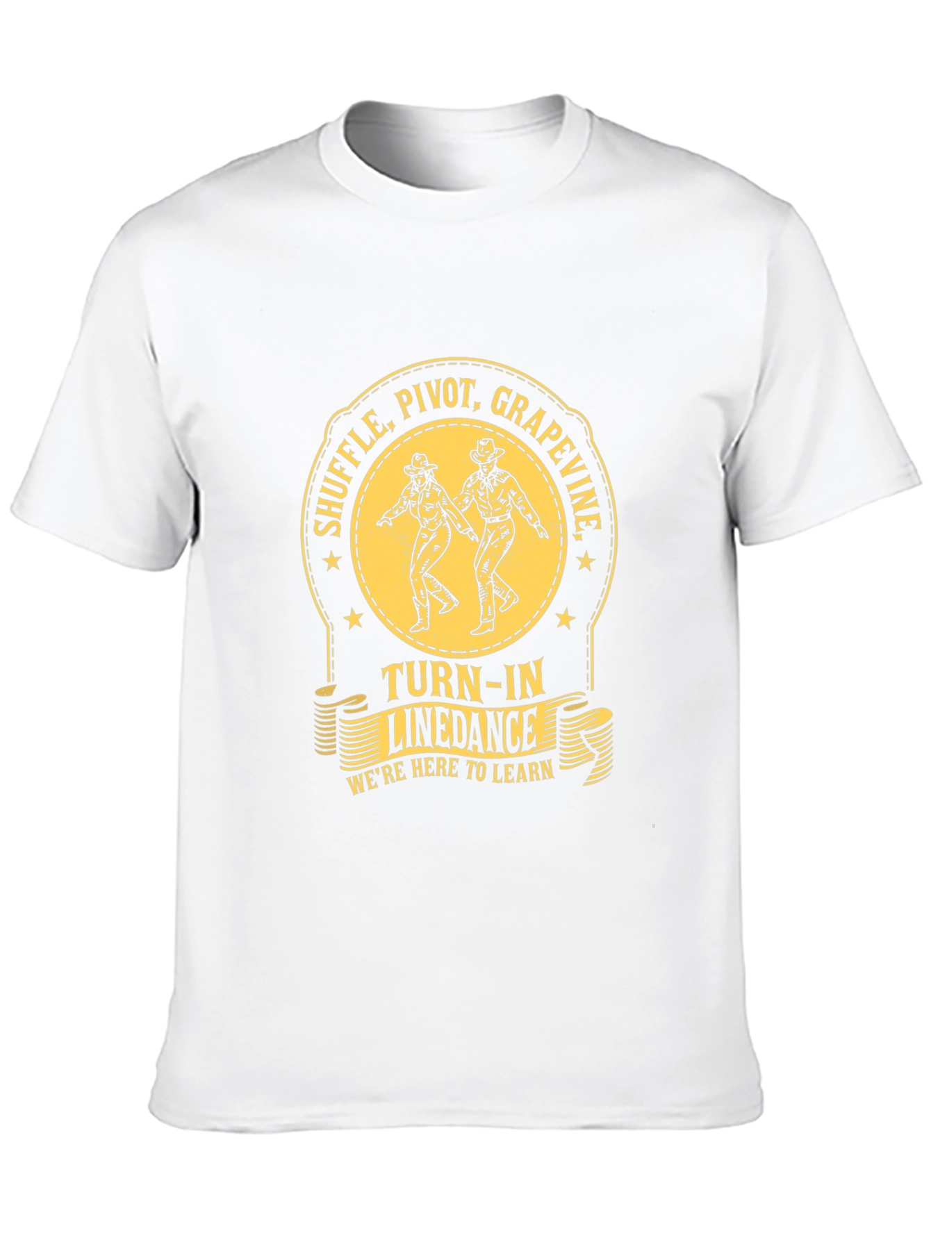 Line Dance T-Shirt: Shuffle Pivot Grapevine