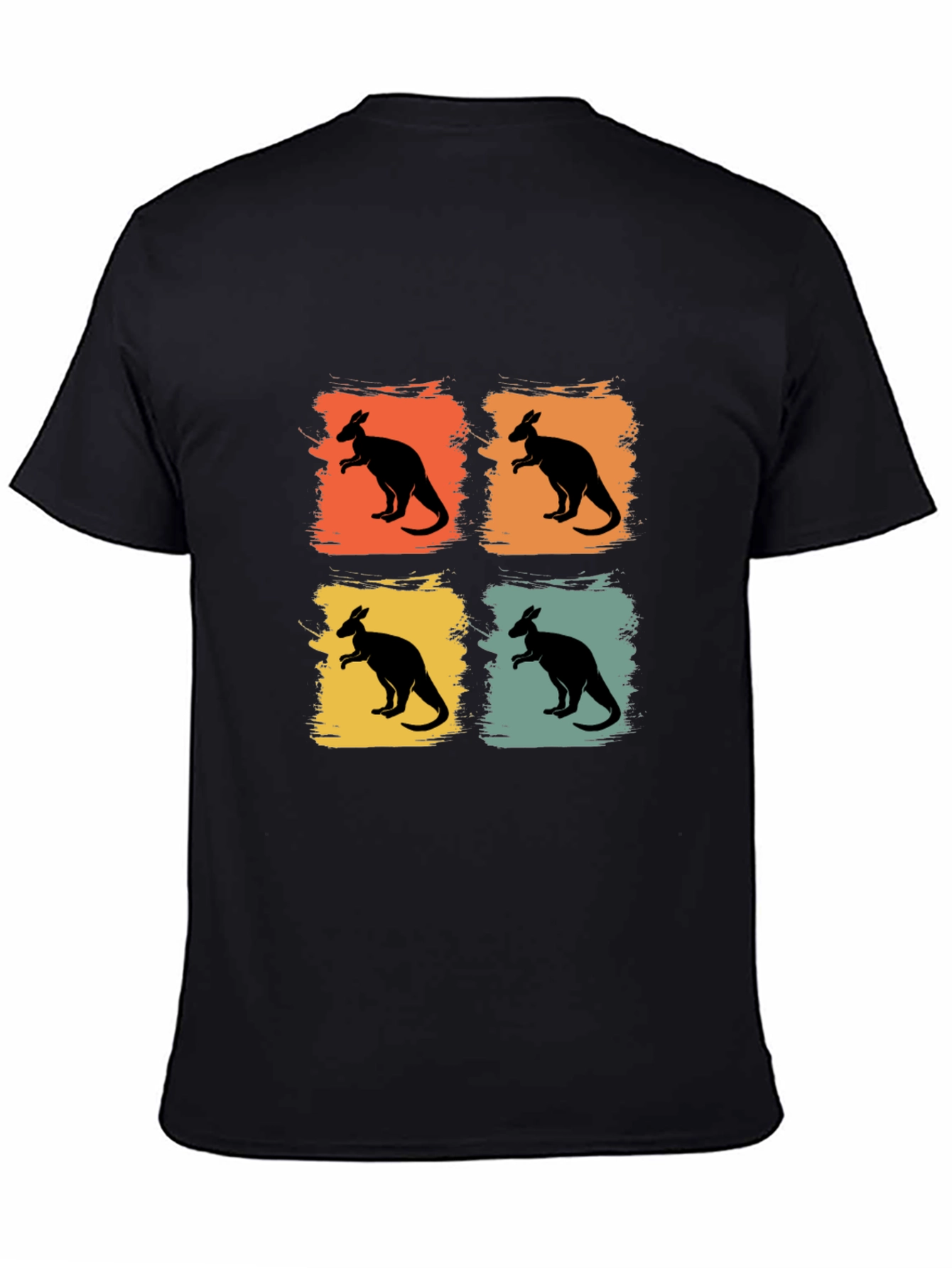 Retro Kangaroo Graphic T-Shirt - Fun Aussie Style