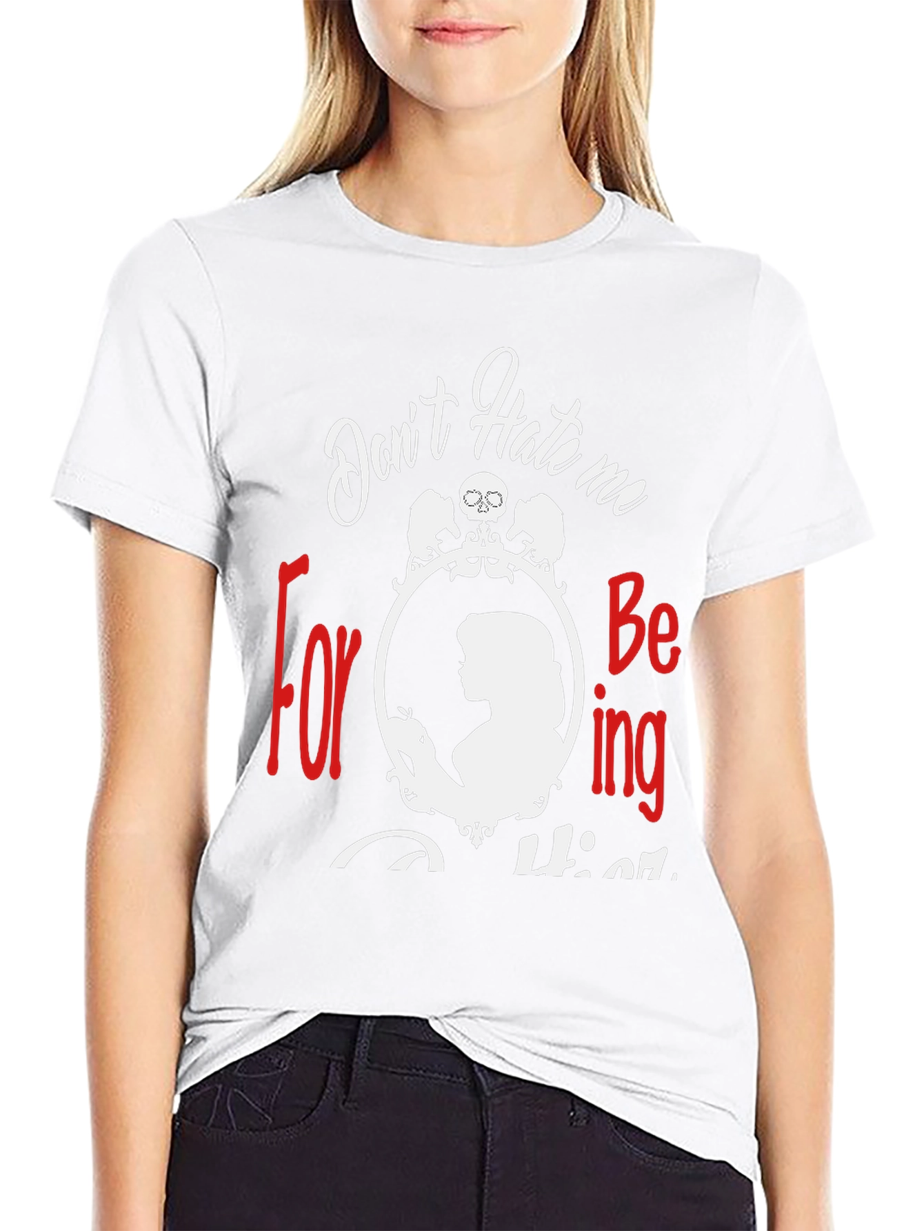 Snow White Tee - Dont Hate Me Being Cuter