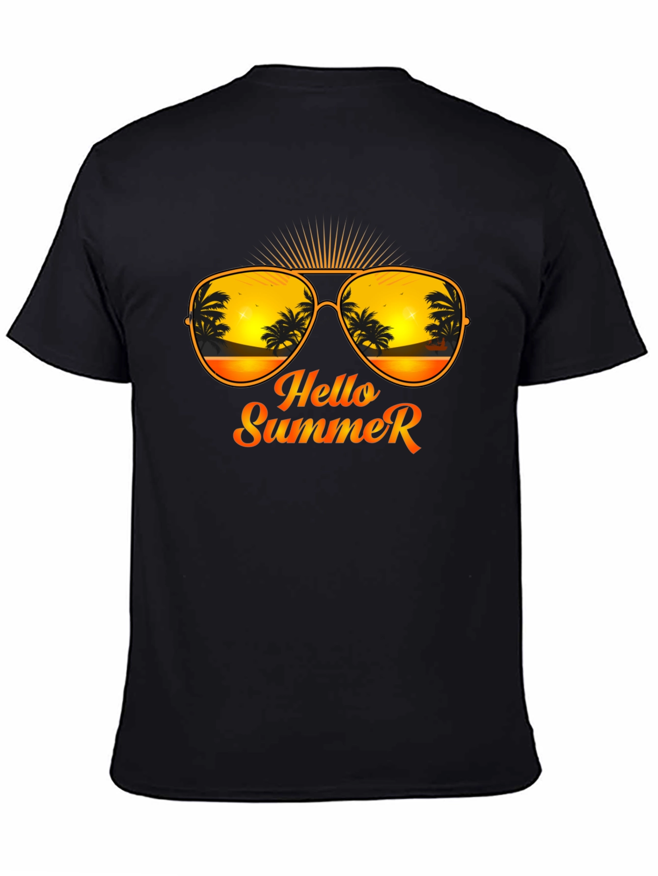 Hello Summer T-Shirt - Beach Vibes Tee