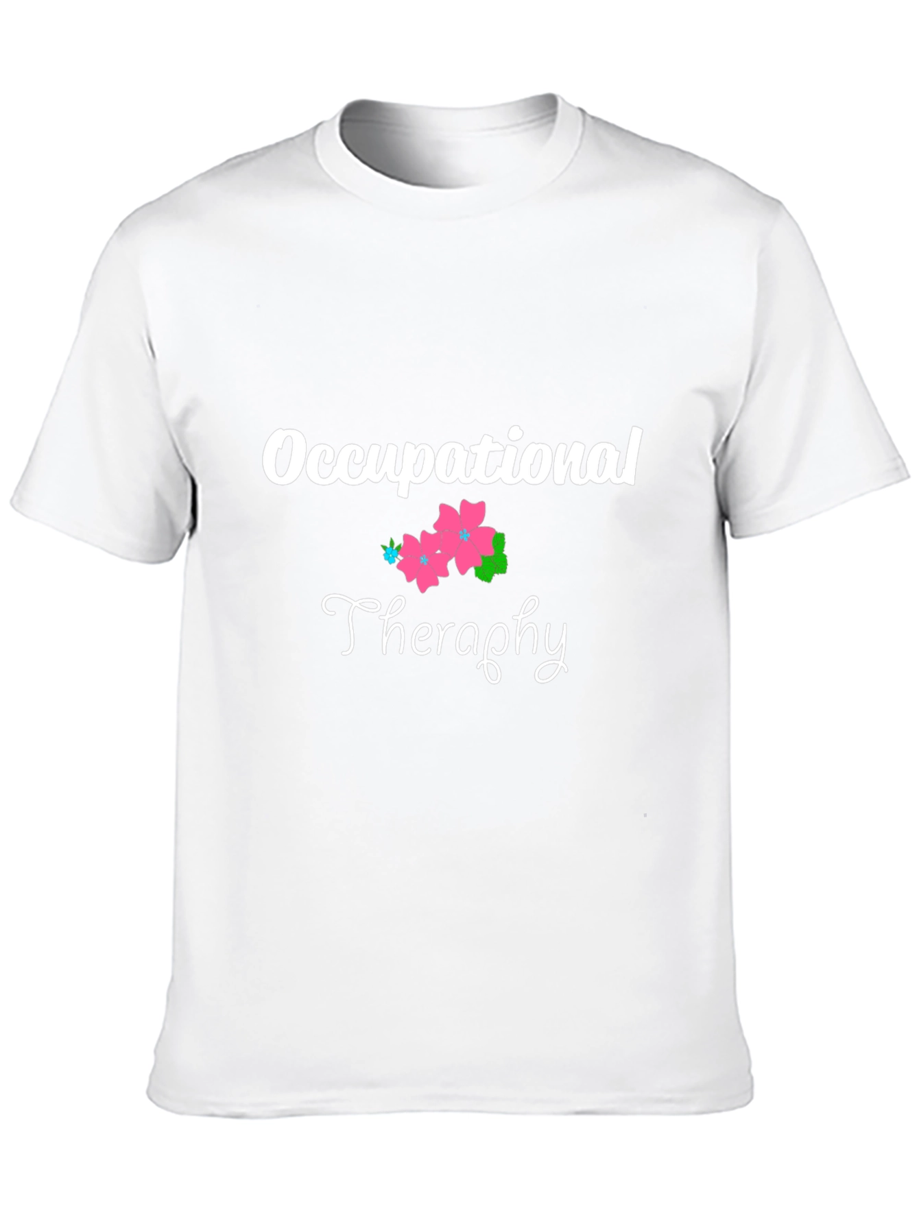 Occupational Therapy Floral Graphic Tee