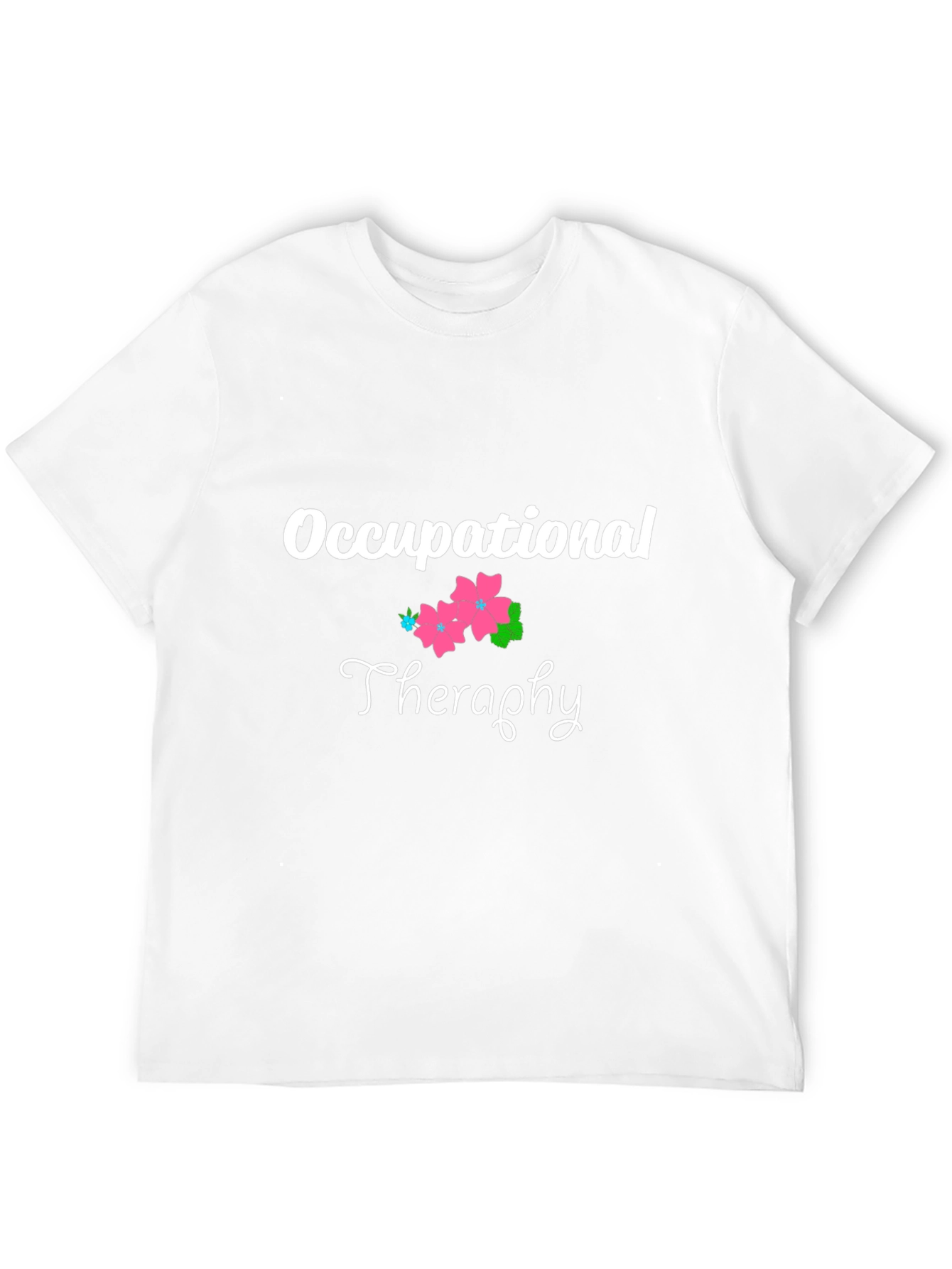 Occupational Therapy Floral Graphic Tee