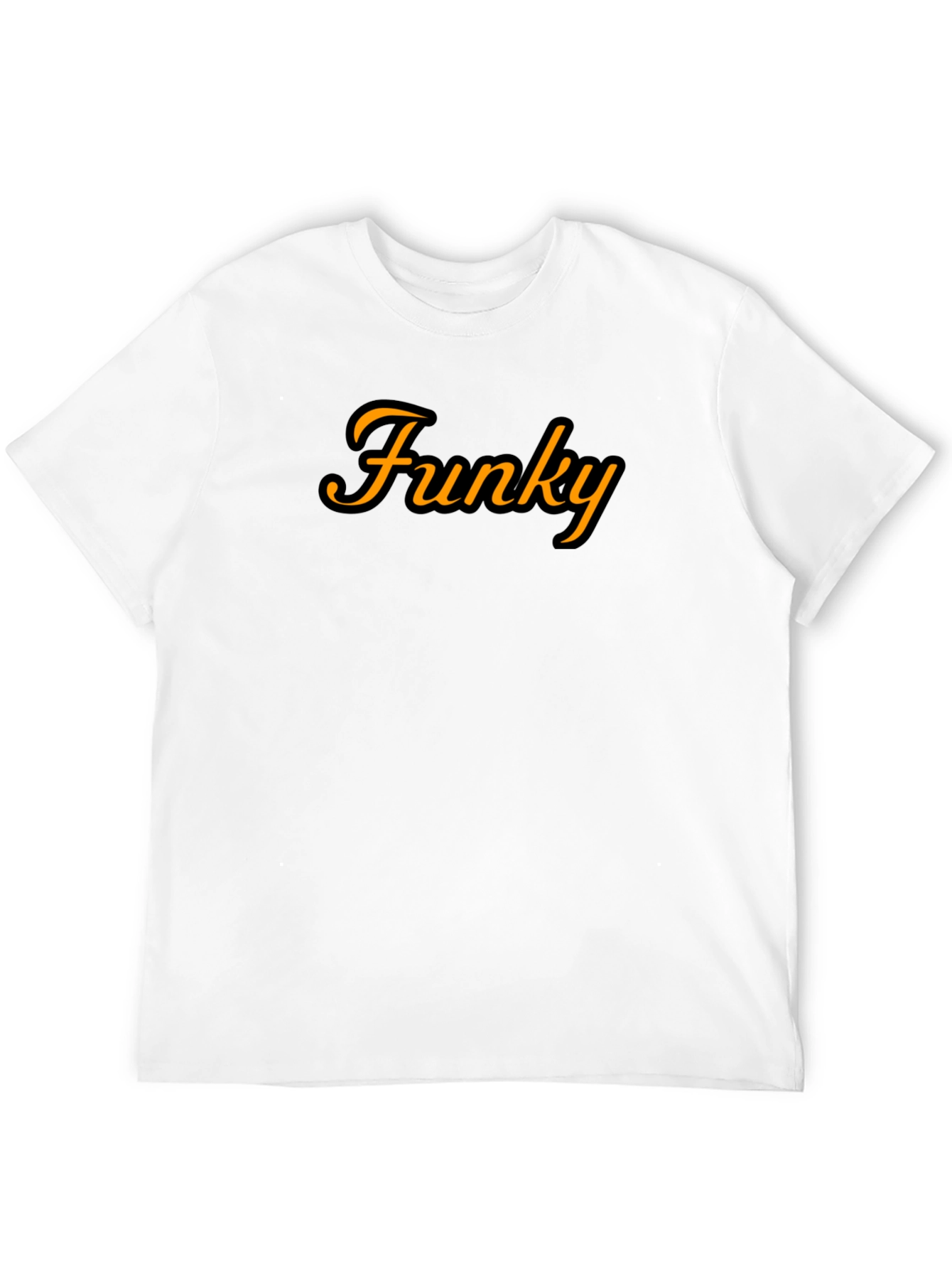 Funky Graphic Tee - Stylish Black T-Shirt