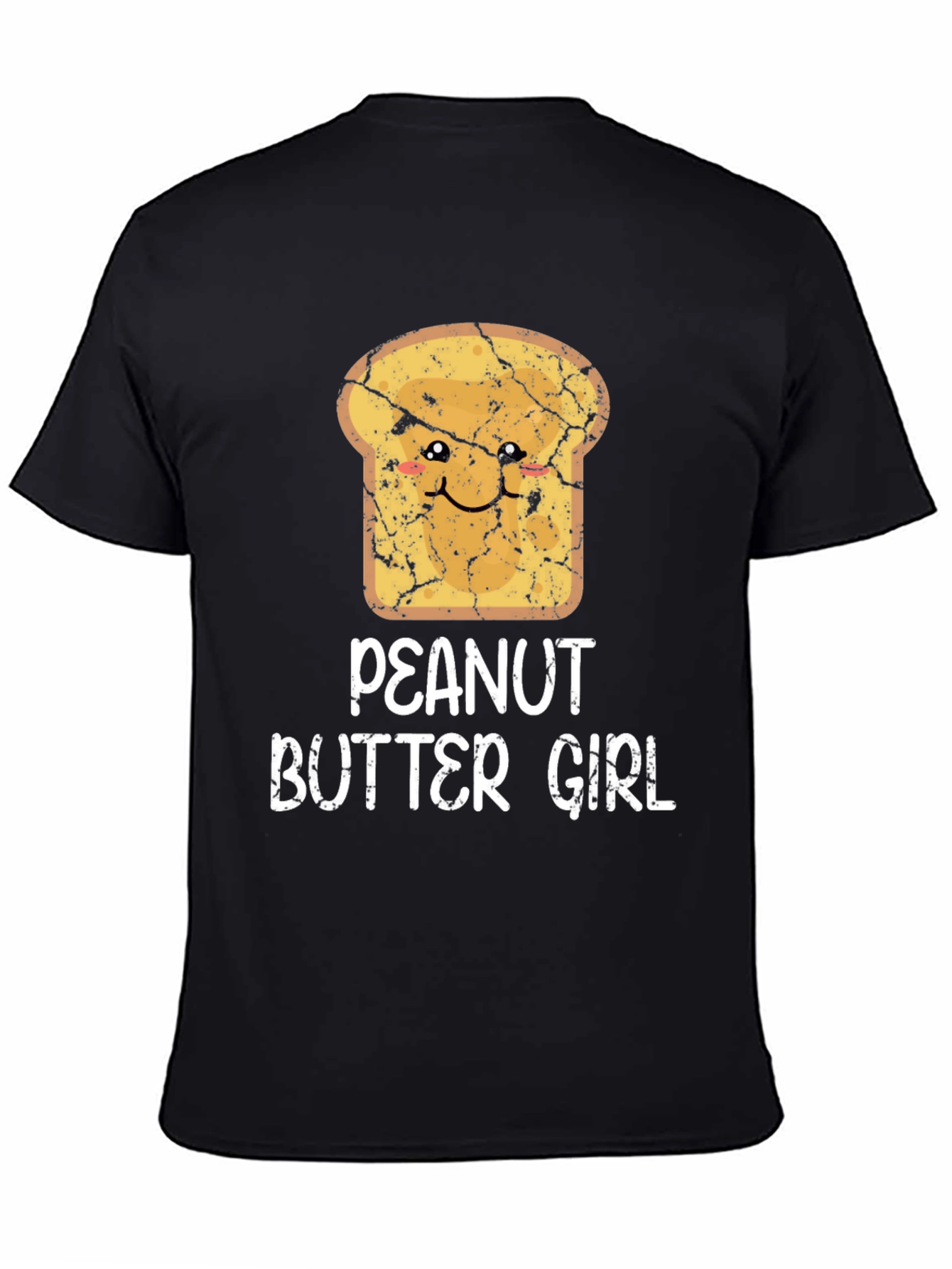 Peanut Butter Girl Funny Graphic T-Shirt