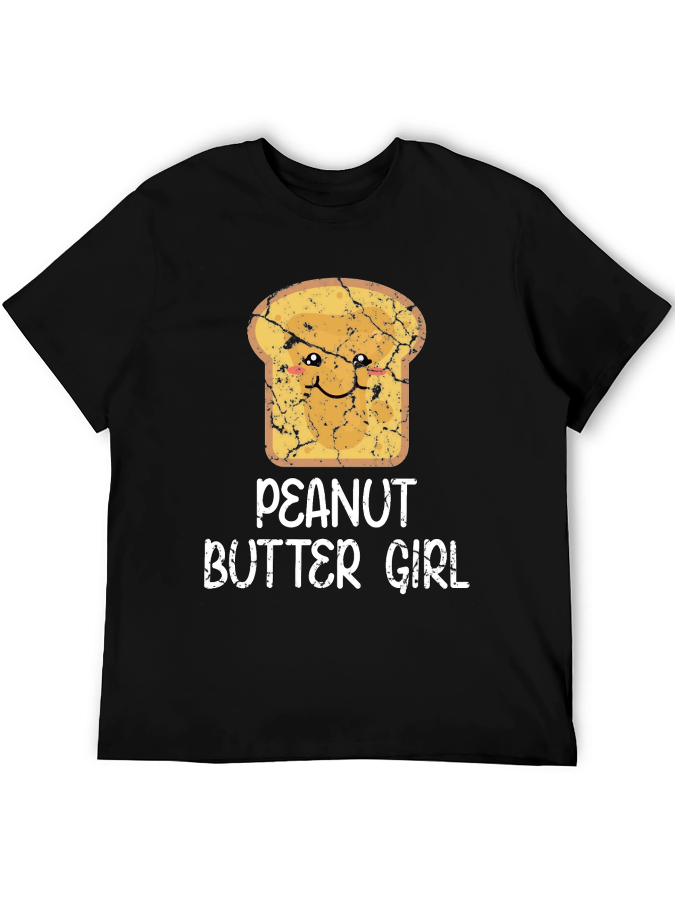 Peanut Butter Girl Funny Graphic T-Shirt