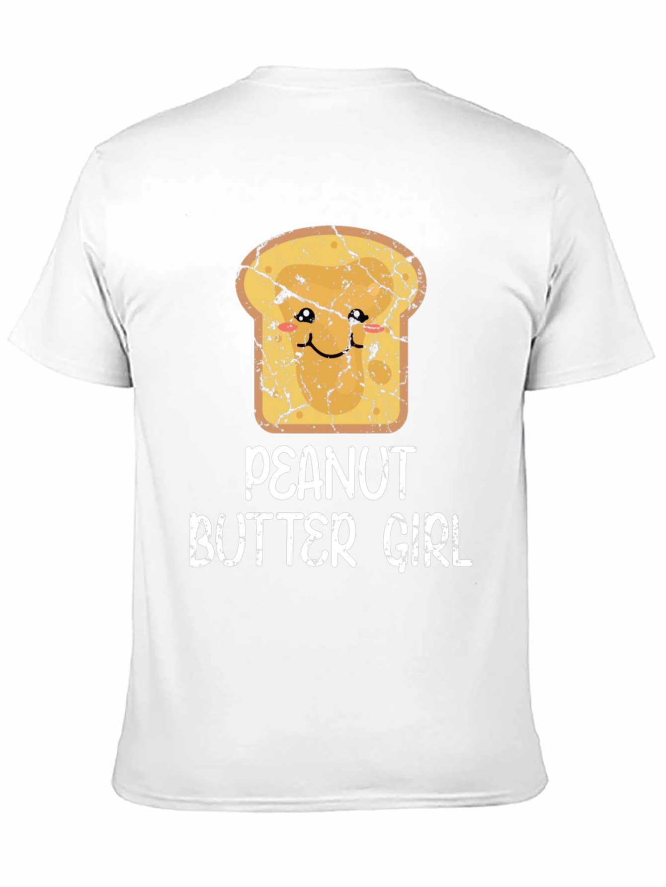 Peanut Butter Girl Funny Graphic T-Shirt