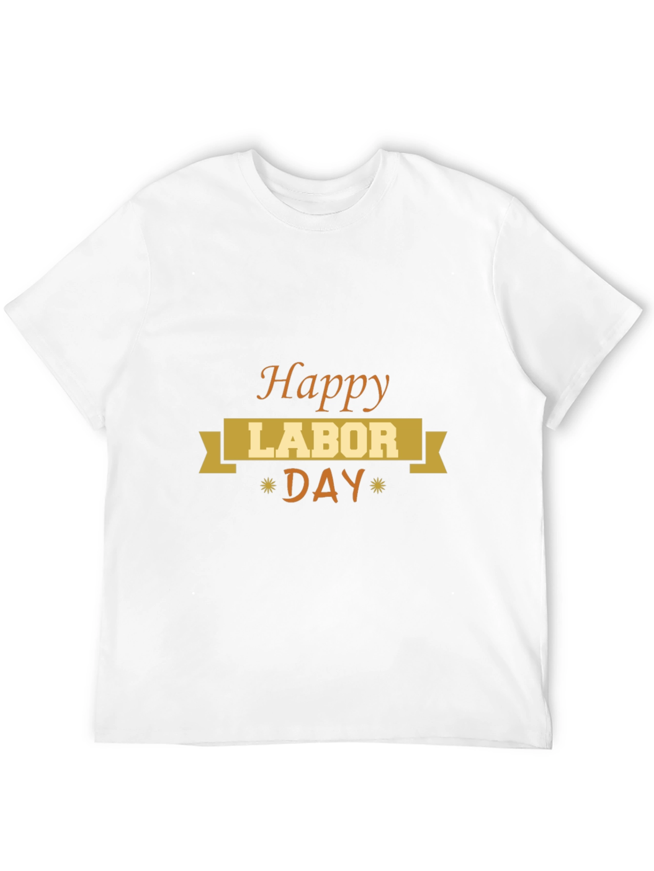 Happy Labor Day T-Shirt -  Mens Graphic Tee