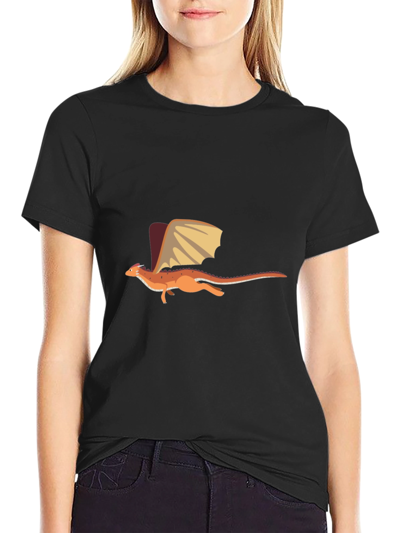 Dragon Graphic Print T-Shirt - Unisex