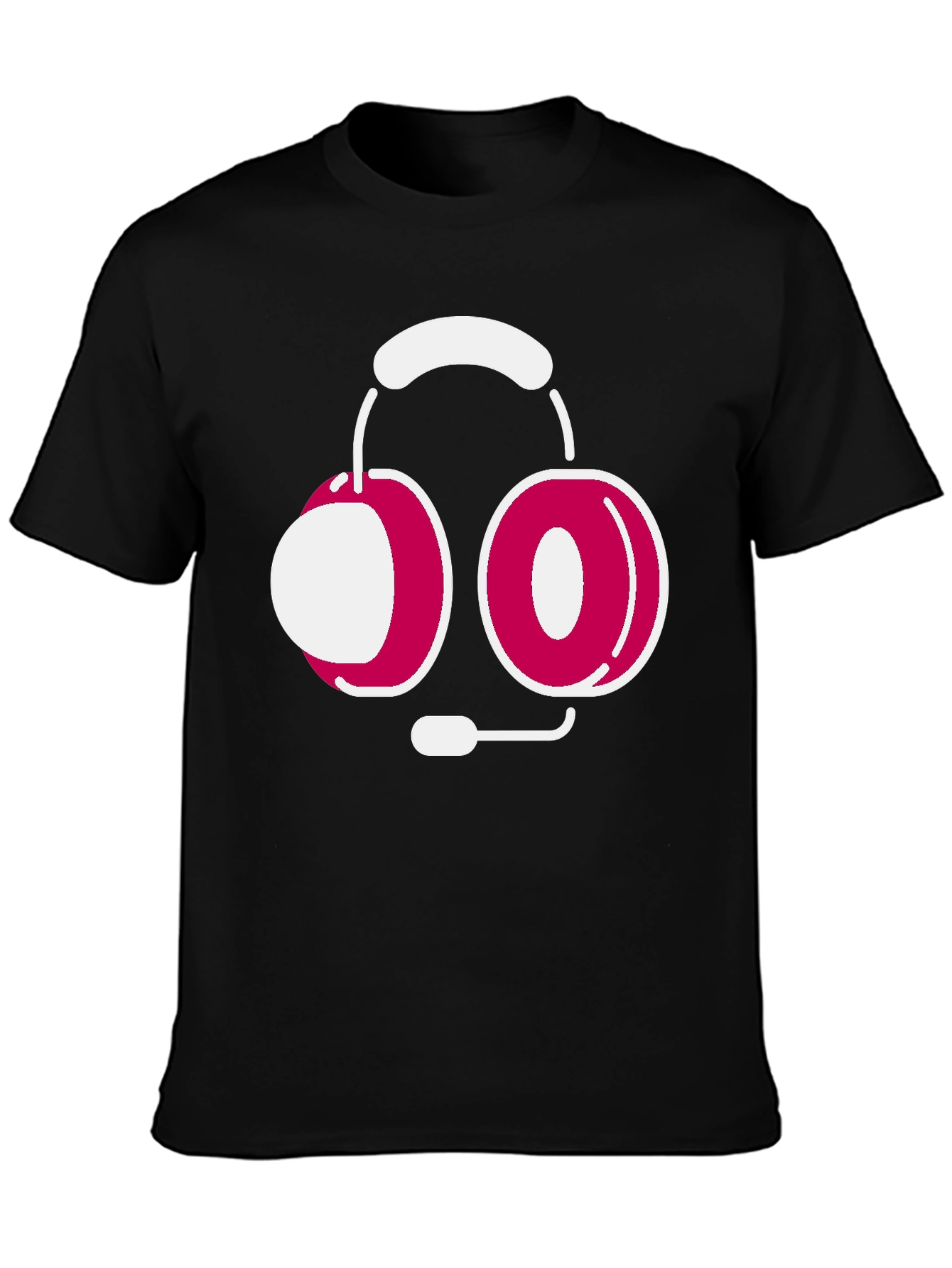 Gamer Headset Graphic Tee - Modern Style