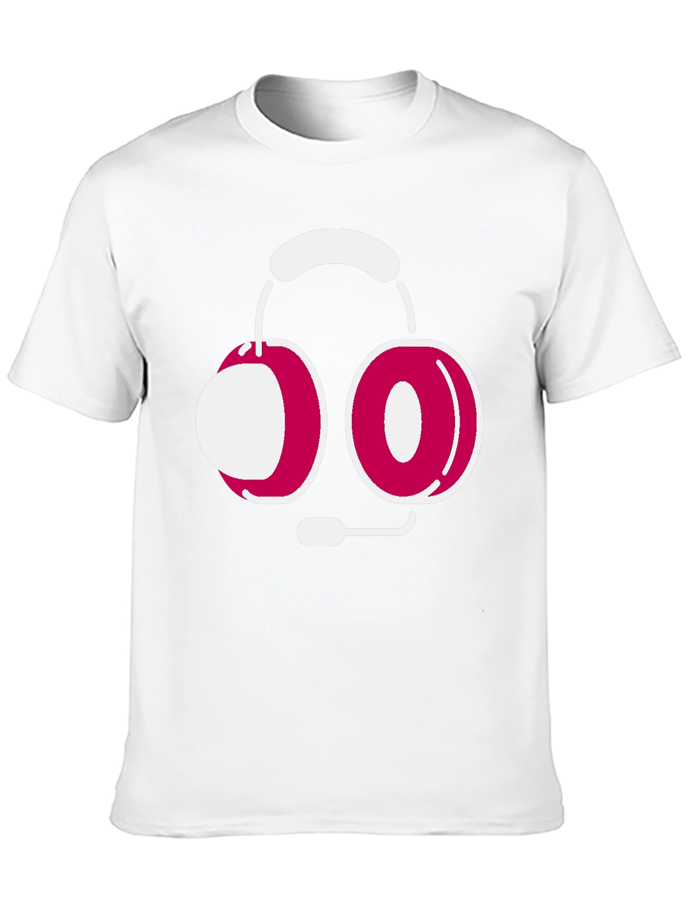 Gamer Headset Graphic Tee - Modern Style