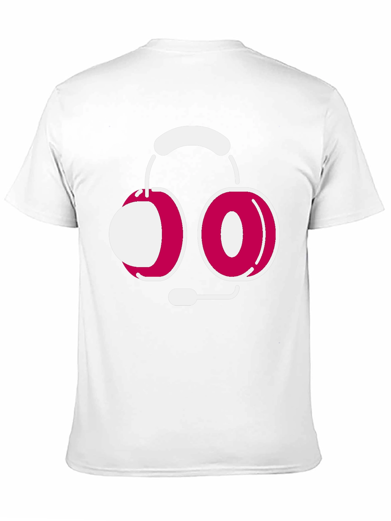 Gamer Headset Graphic Tee - Modern Style