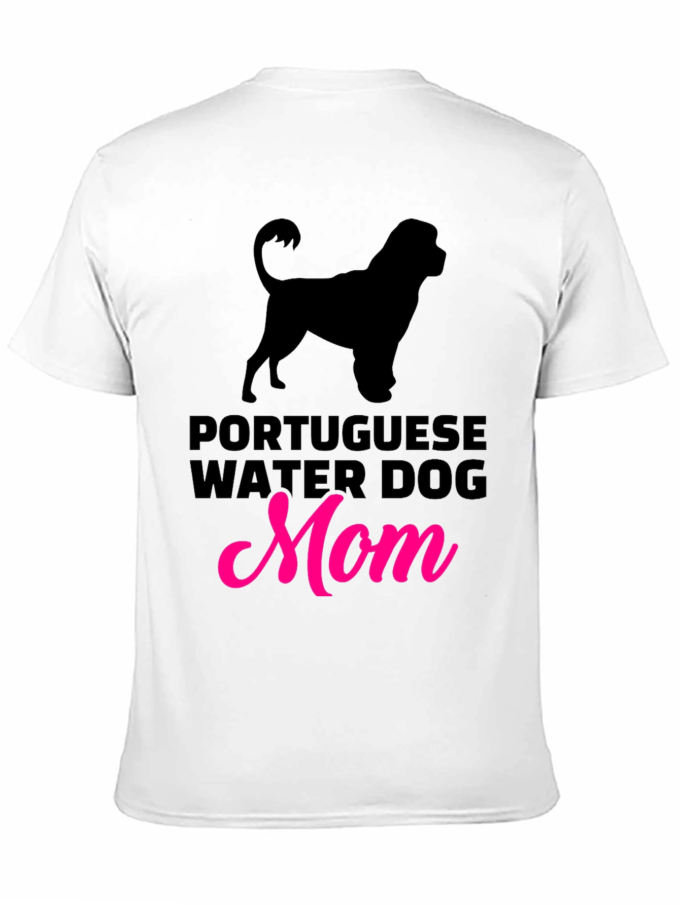 Portuguese Water Dog Mom Graphic Tee