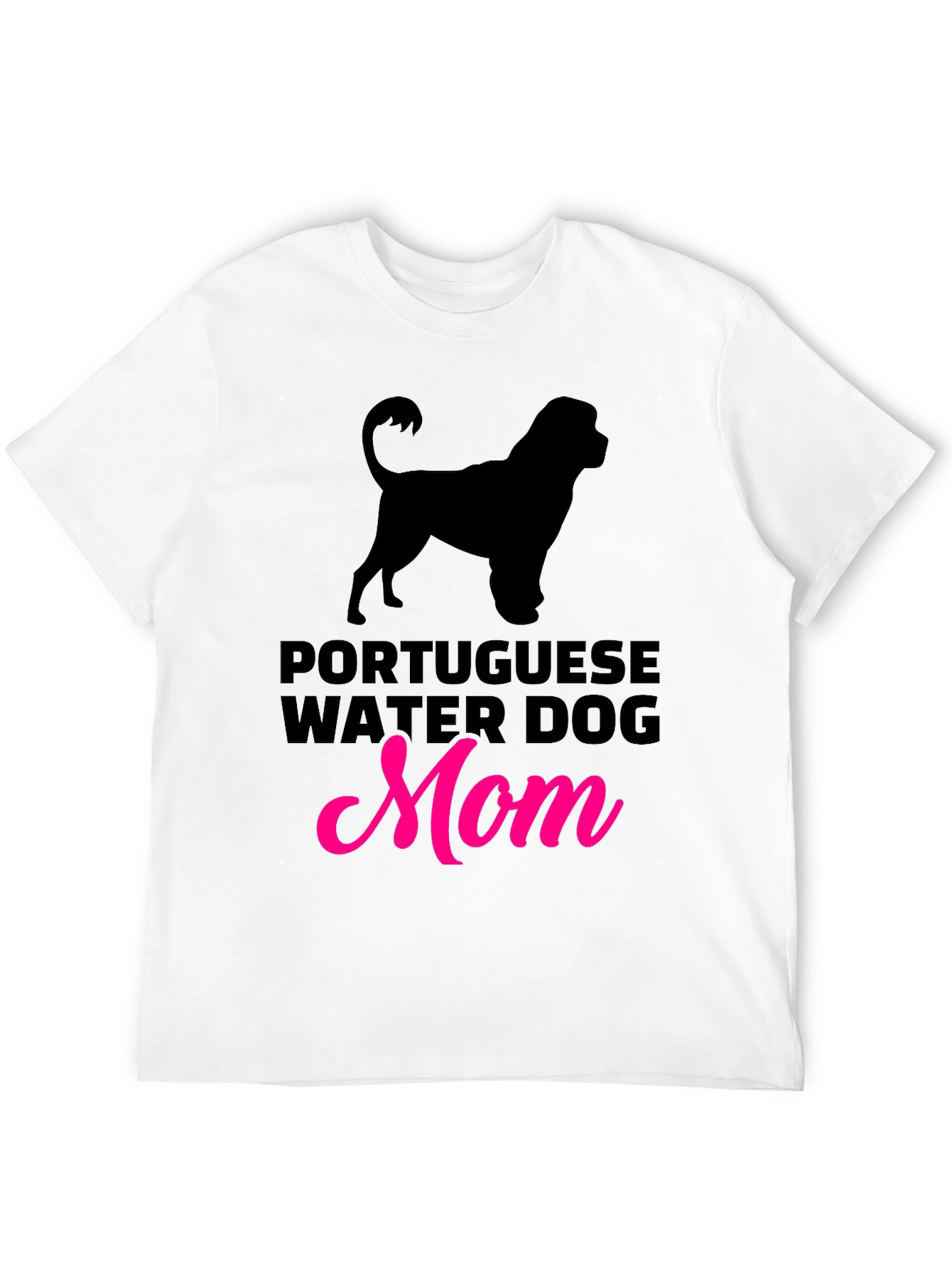 Portuguese Water Dog Mom Graphic Tee