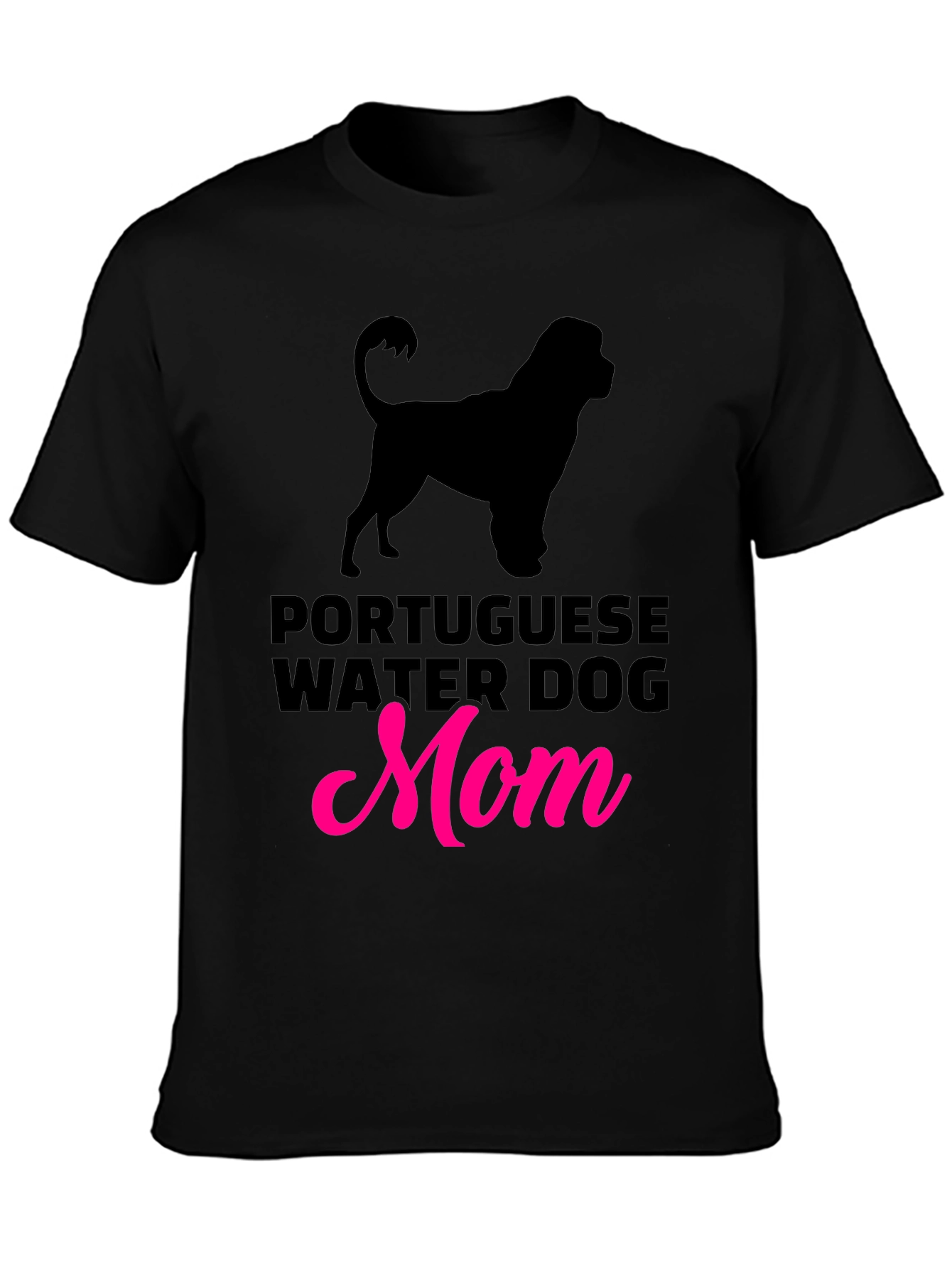 Portuguese Water Dog Mom Graphic Tee