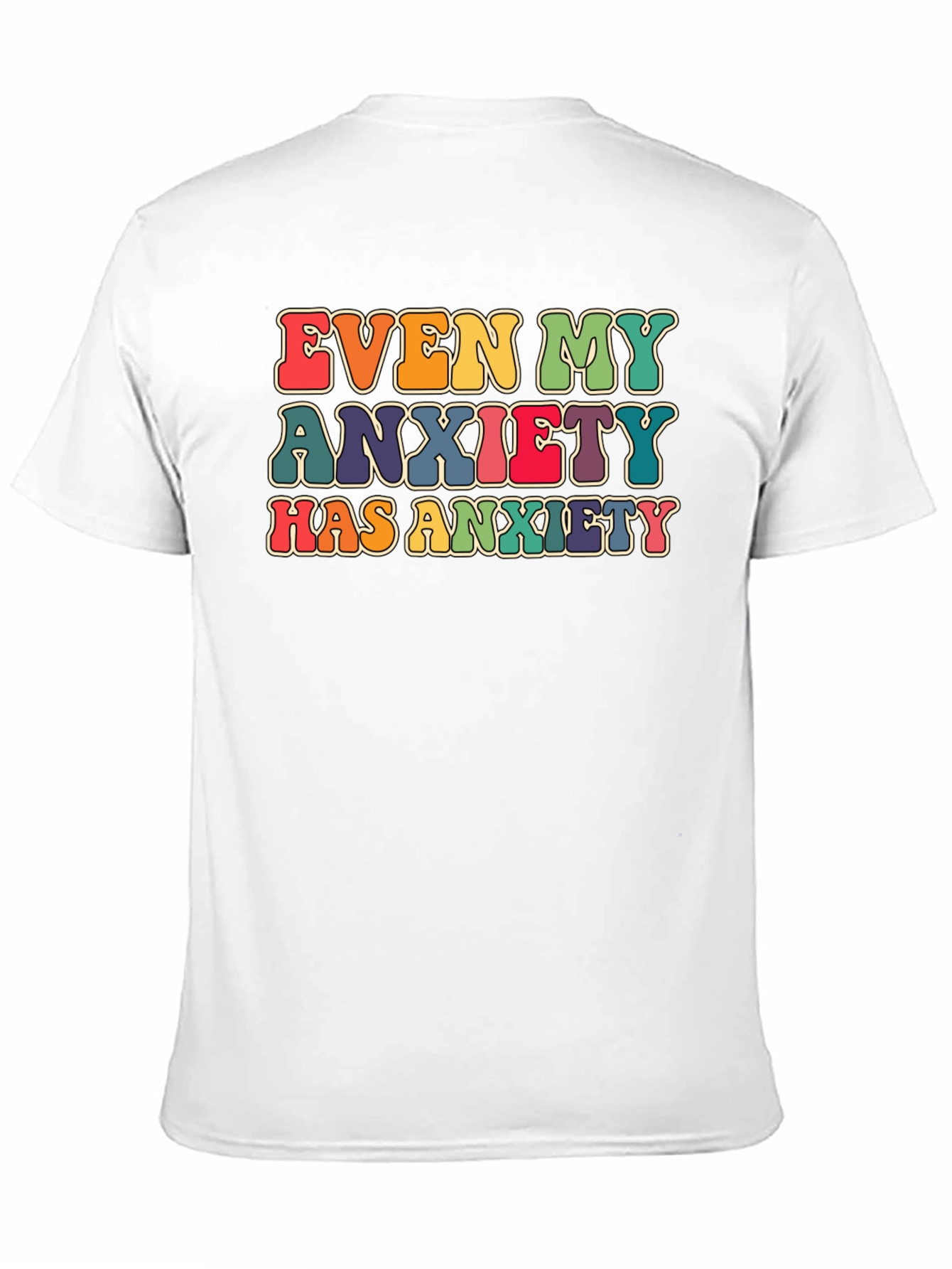 Anxiety T-Shirt Funny Sarcastic Humor Graphic Tee