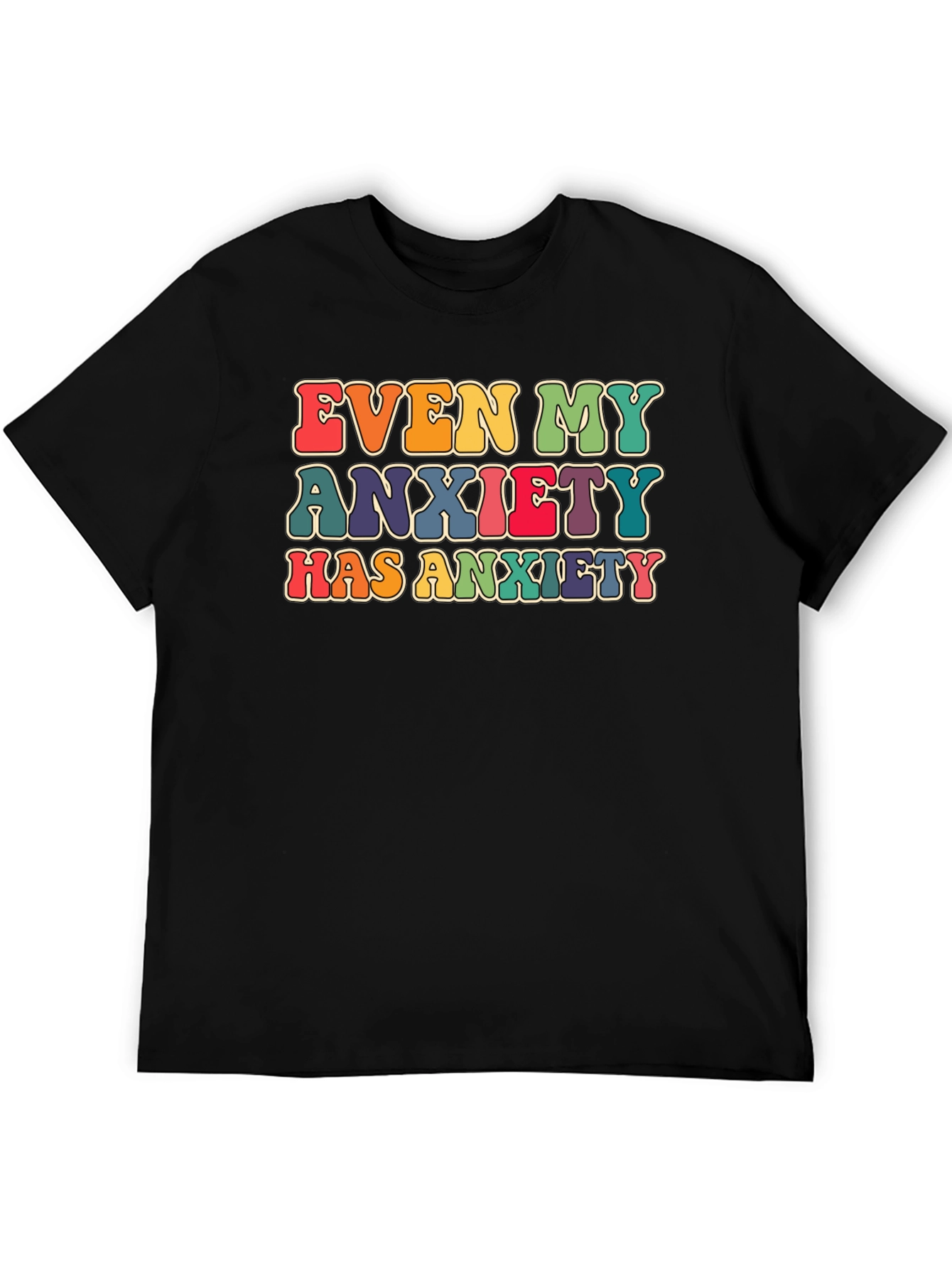 Anxiety T-Shirt Funny Sarcastic Humor Graphic Tee