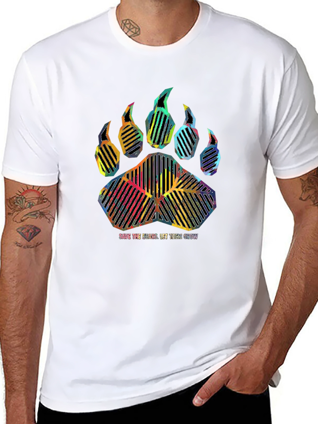 Save the Bears Graphic T-Shirt