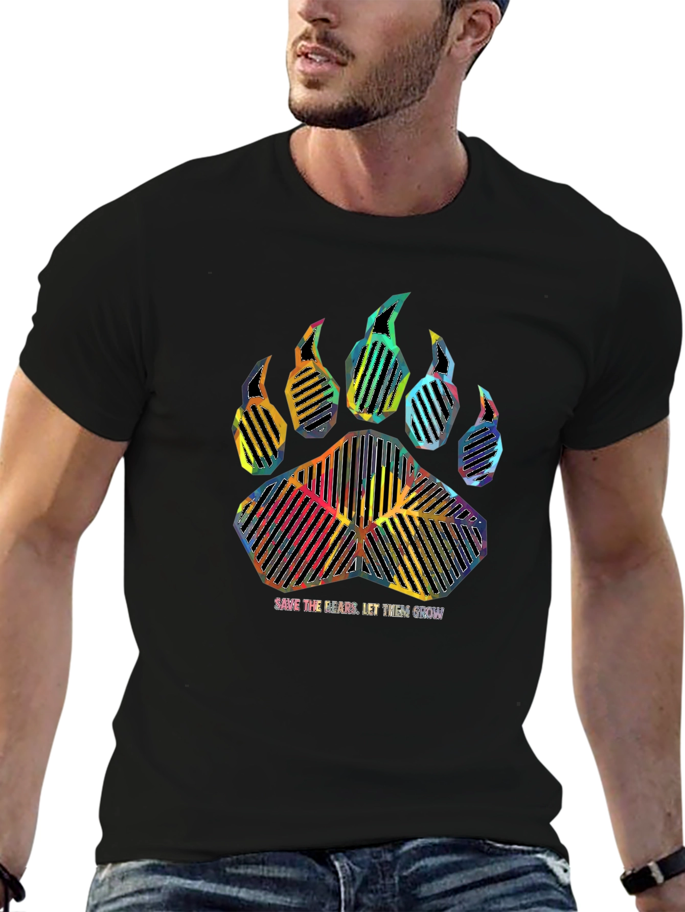 Save the Bears Graphic T-Shirt