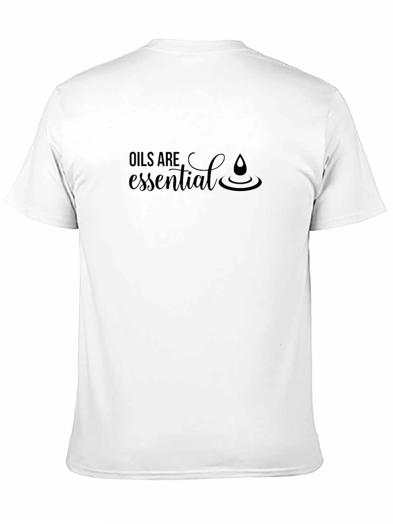Oils Are Essential T-Shirt - Unisex Black Tee