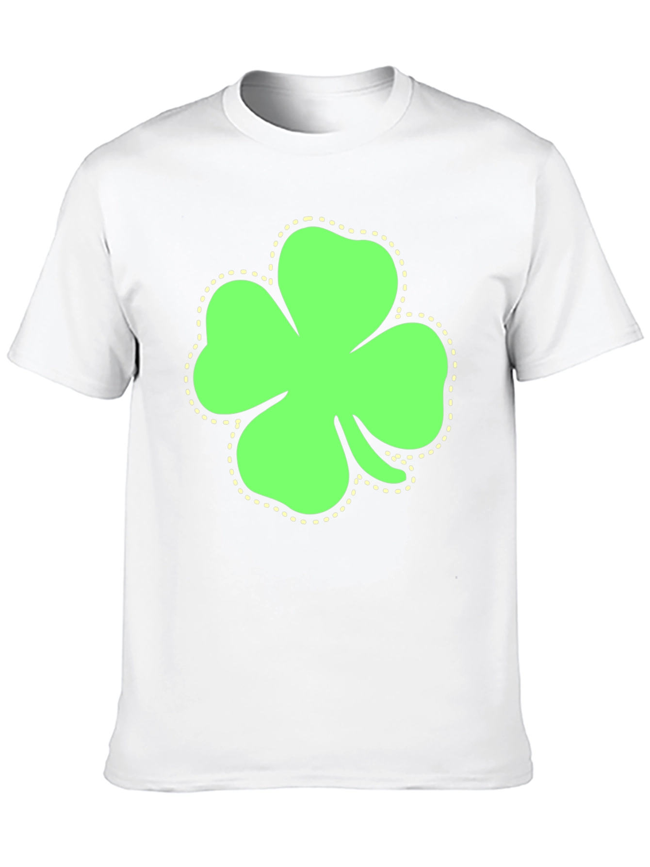 St. Patricks Day Shamrock T-Shirt - Black