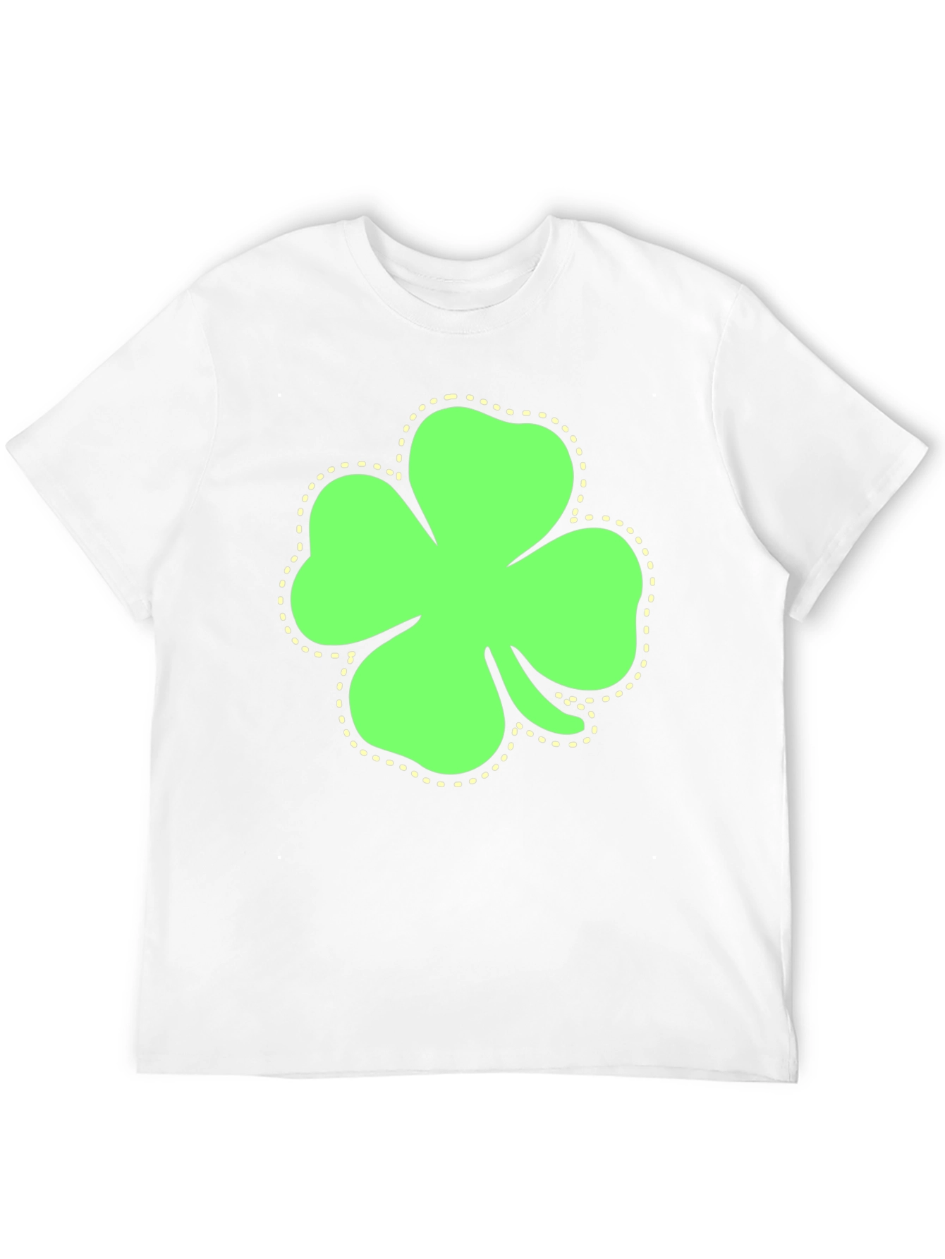 St. Patricks Day Shamrock T-Shirt - Black