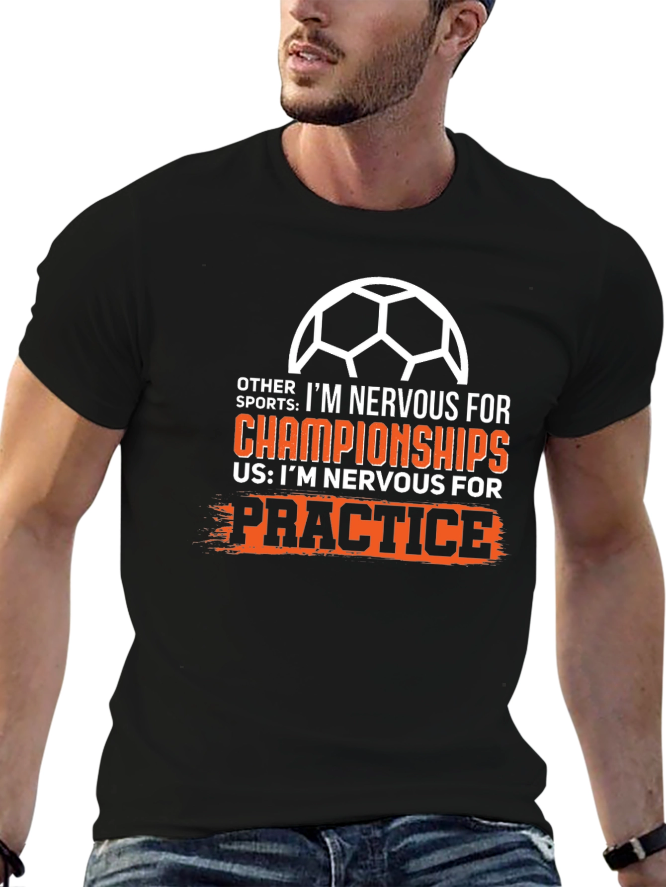 Funny Soccer Mom/Dad T-Shirt - Nervous for Practice