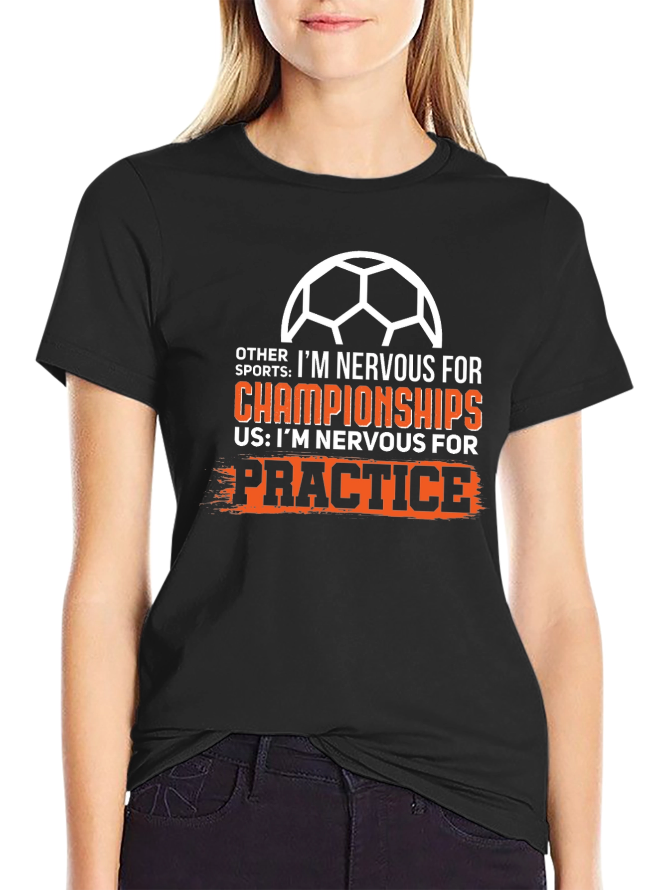 Funny Soccer Mom/Dad T-Shirt - Nervous for Practice