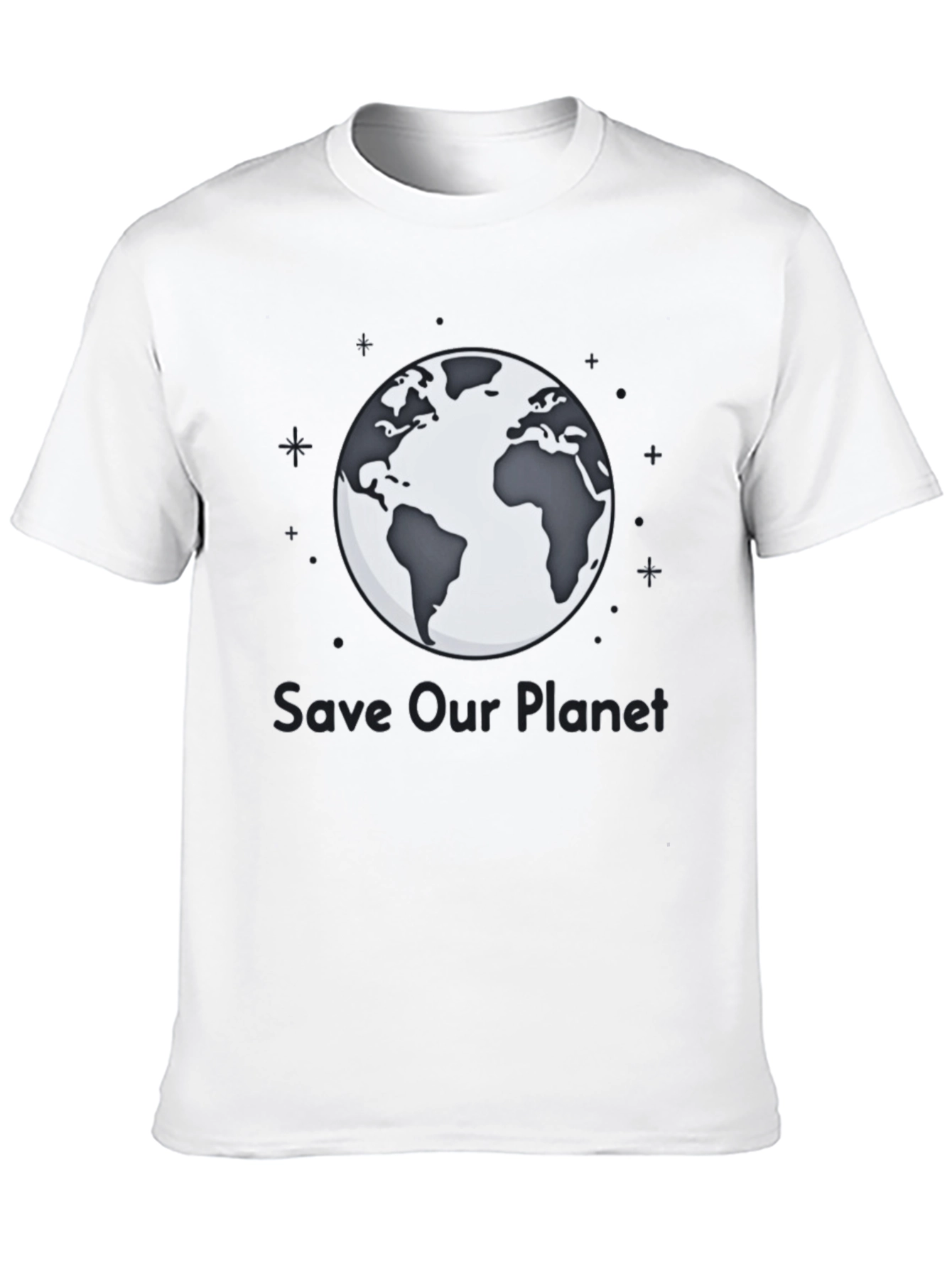 Save Our Planet T-Shirt - Earth Graphic Tee