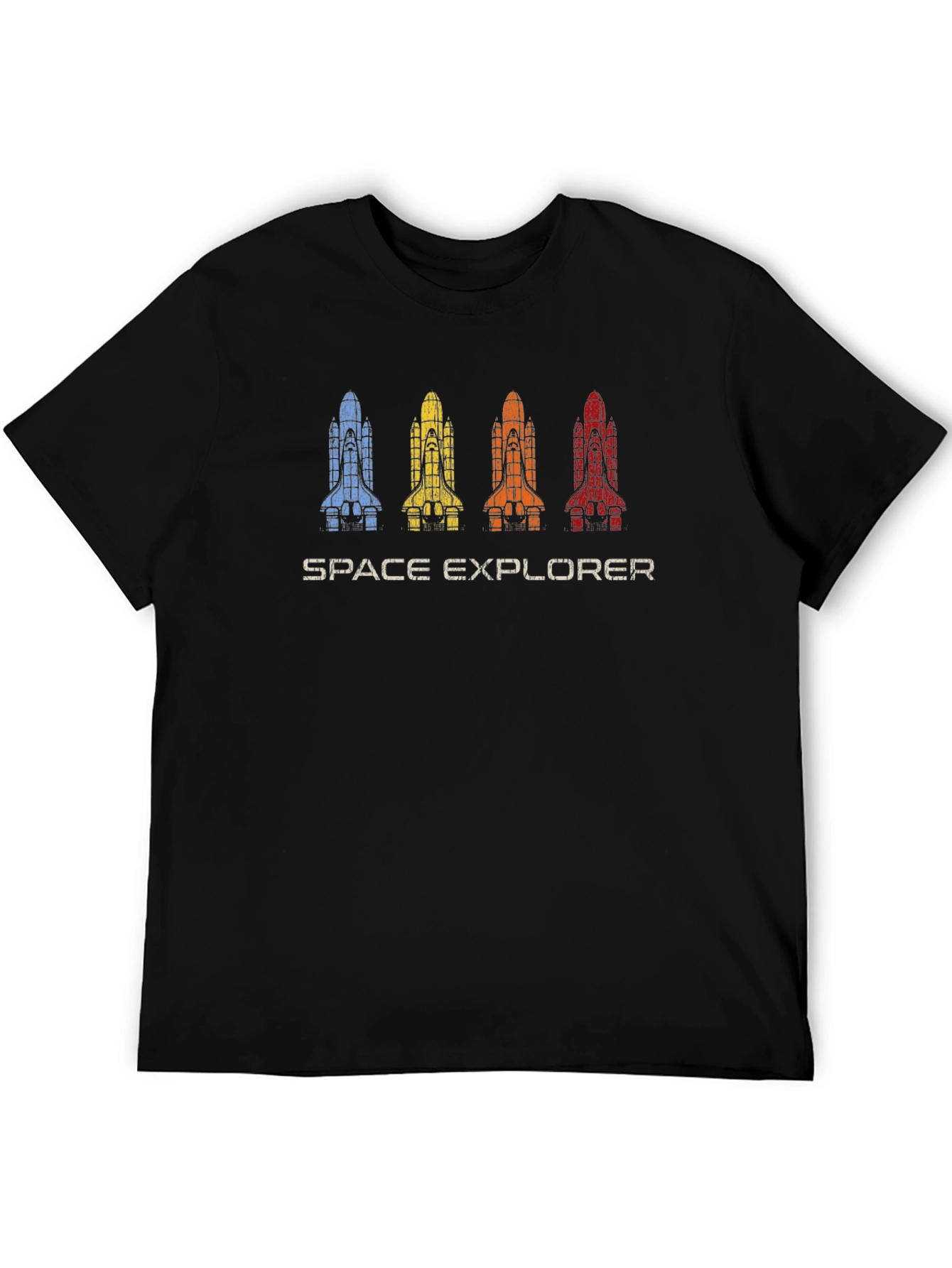 Space Explorer T-Shirt - Rocket Shuttle Design