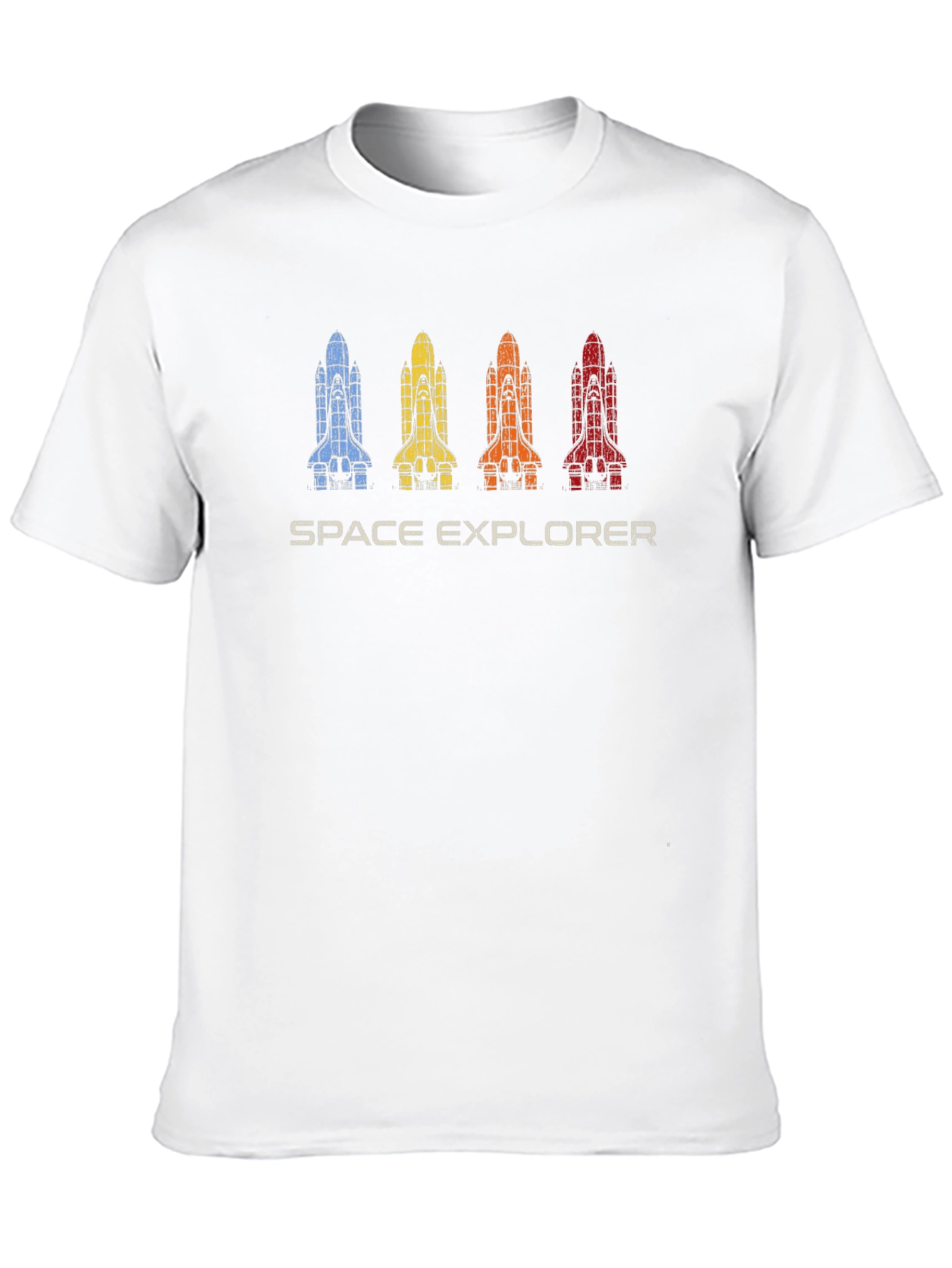 Space Explorer T-Shirt - Rocket Shuttle Design