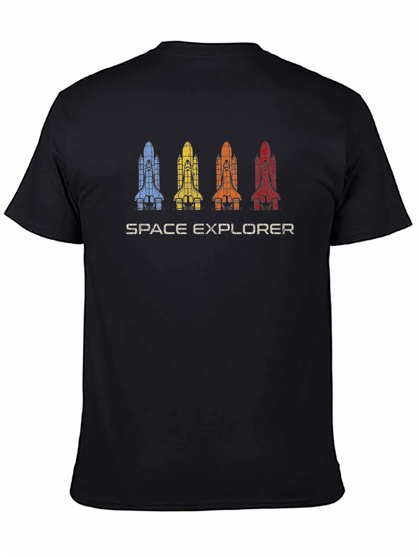 Space Explorer T-Shirt - Rocket Shuttle Design