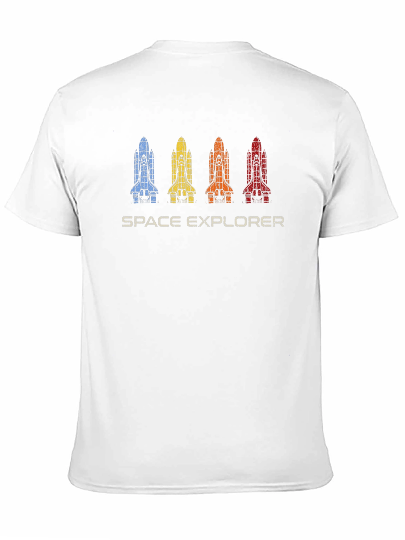 Space Explorer T-Shirt - Rocket Shuttle Design