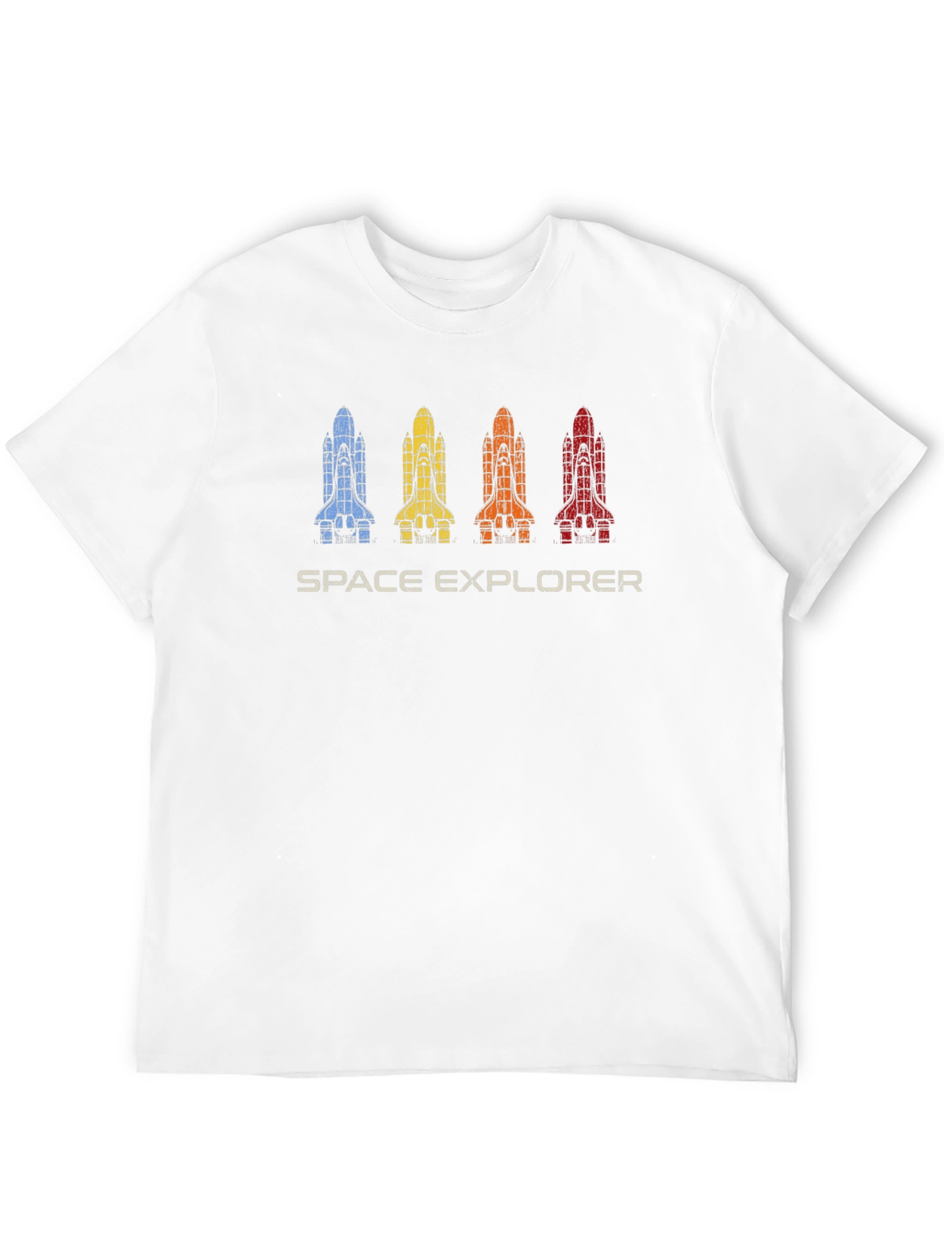 Space Explorer T-Shirt - Rocket Shuttle Design