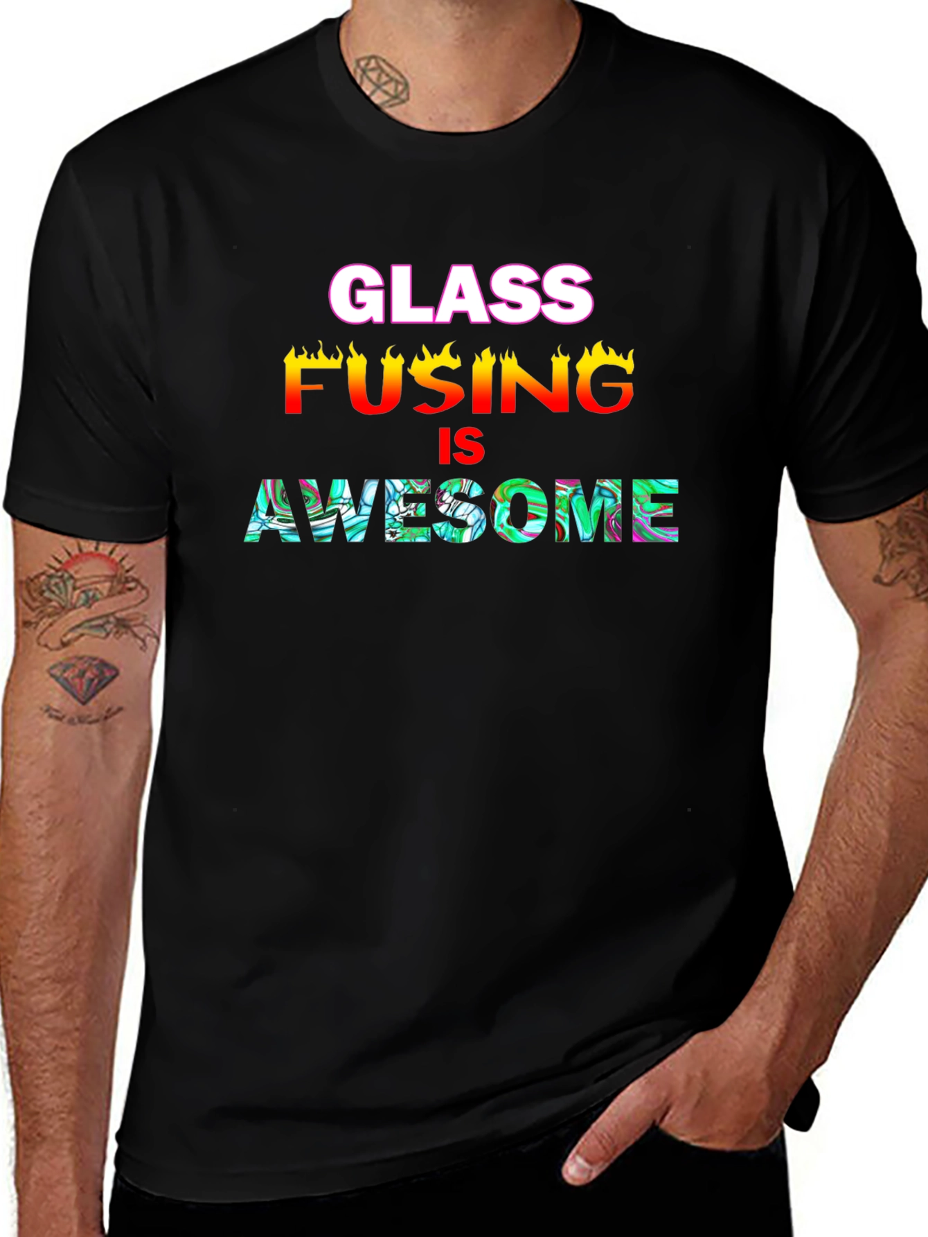 Glass Fusing Is Awesome T-Shirt