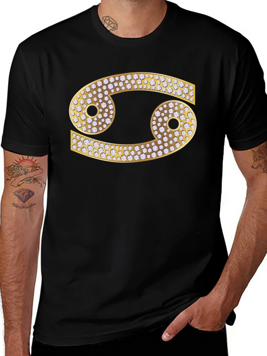 Cancer Zodiac Diamond Graphic Tee