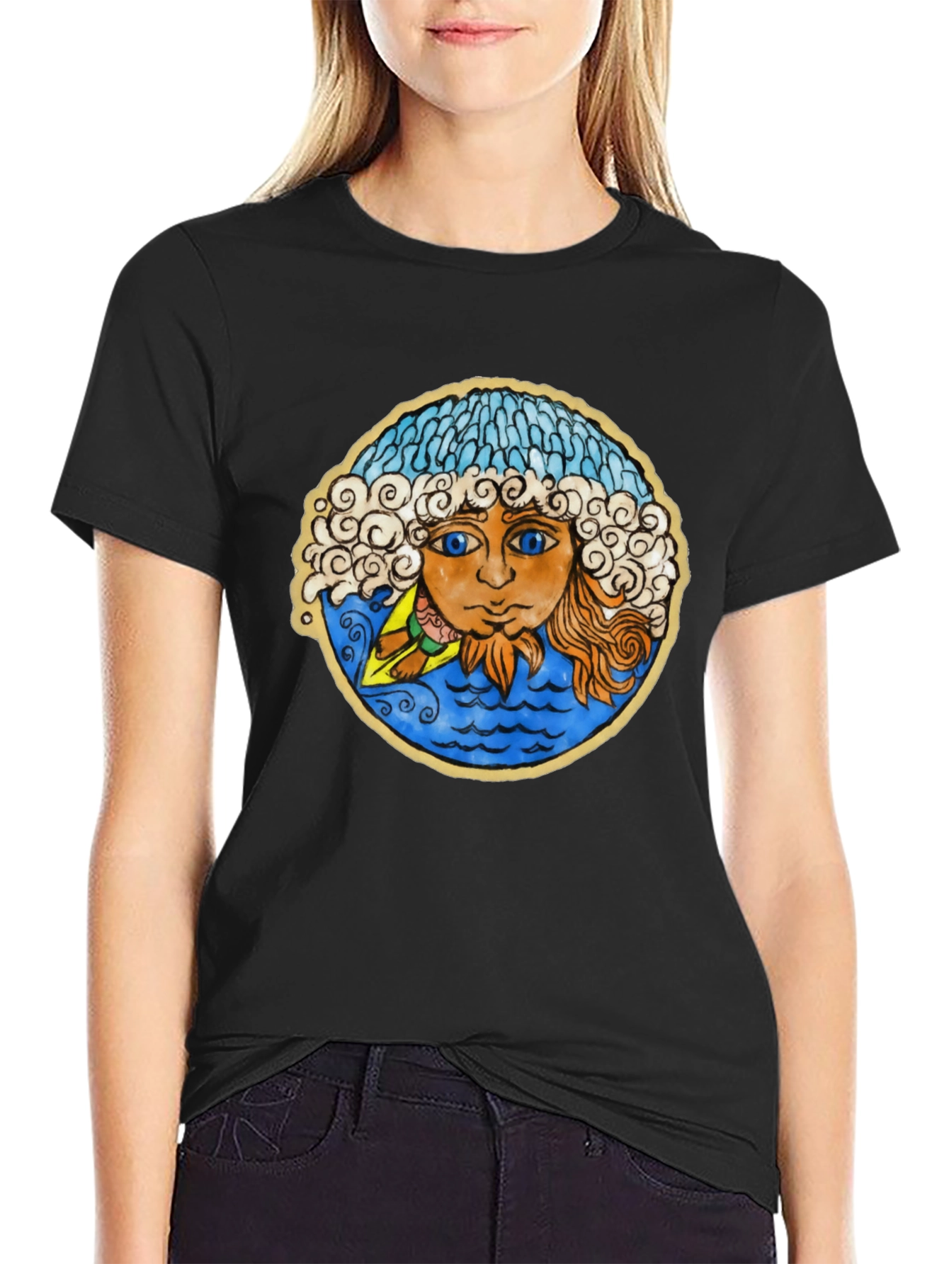 Ocean Sun Graphic Tee
