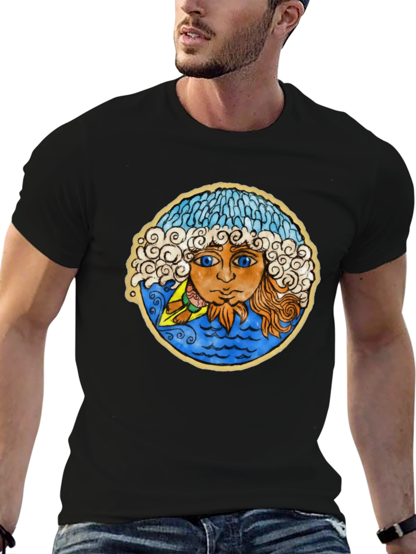 Ocean Sun Graphic Tee