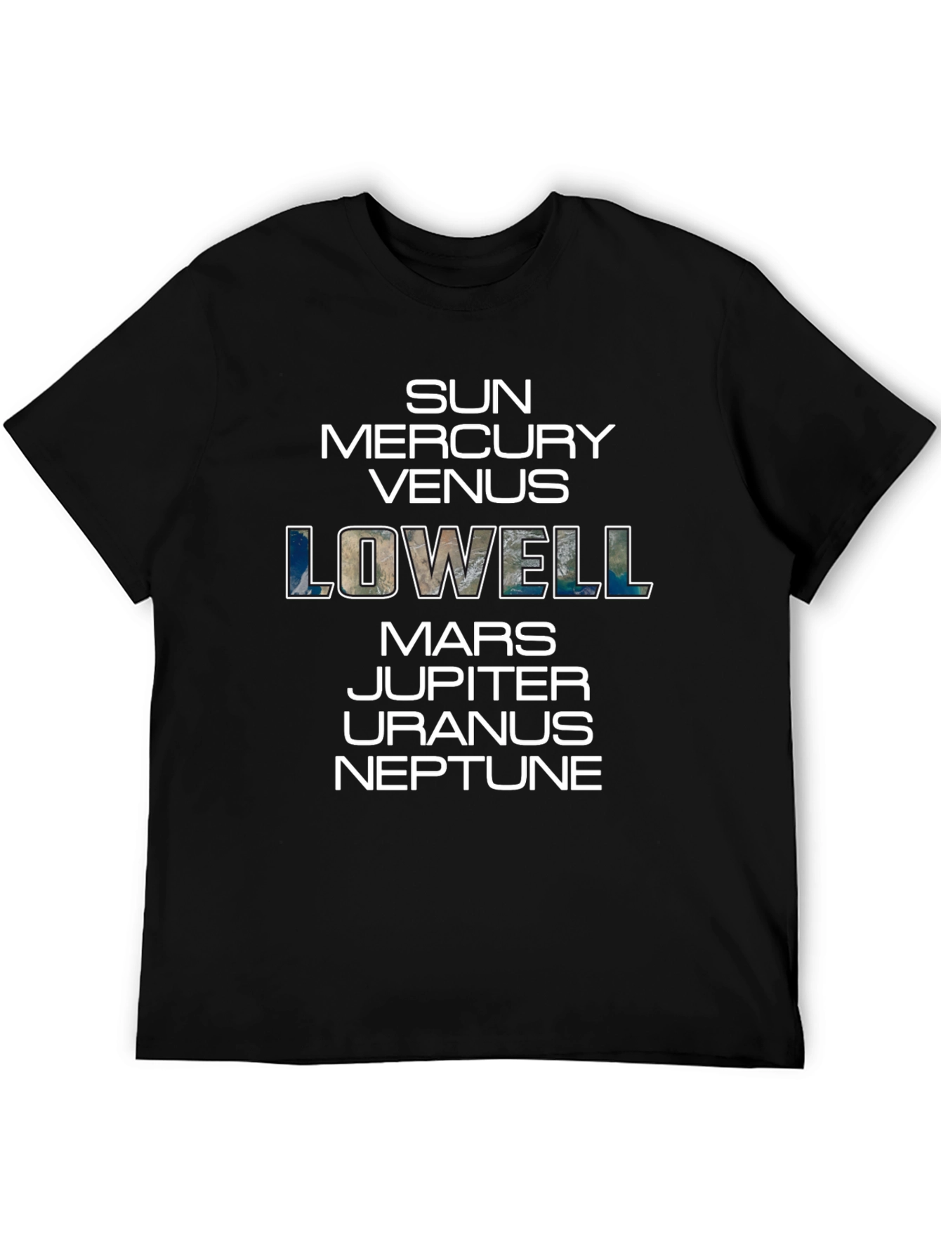 Planets T-Shirt Sun Mercury Venus Lowell Mars