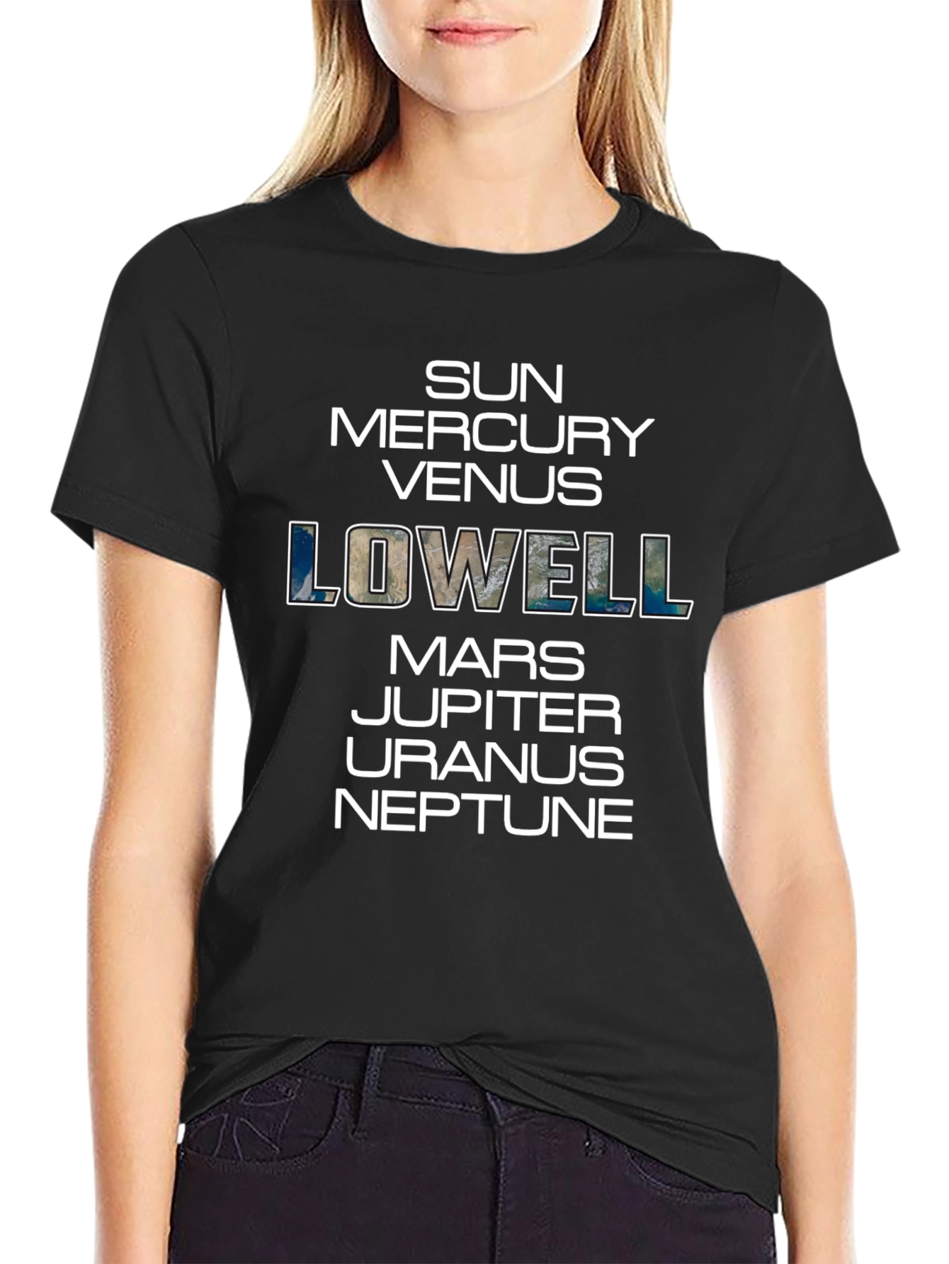 Planets T-Shirt Sun Mercury Venus Lowell Mars