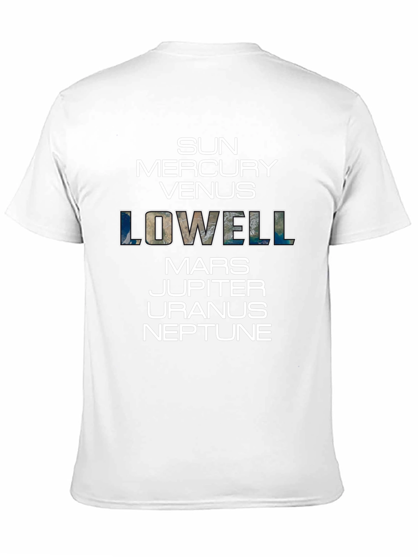 Planets T-Shirt Sun Mercury Venus Lowell Mars