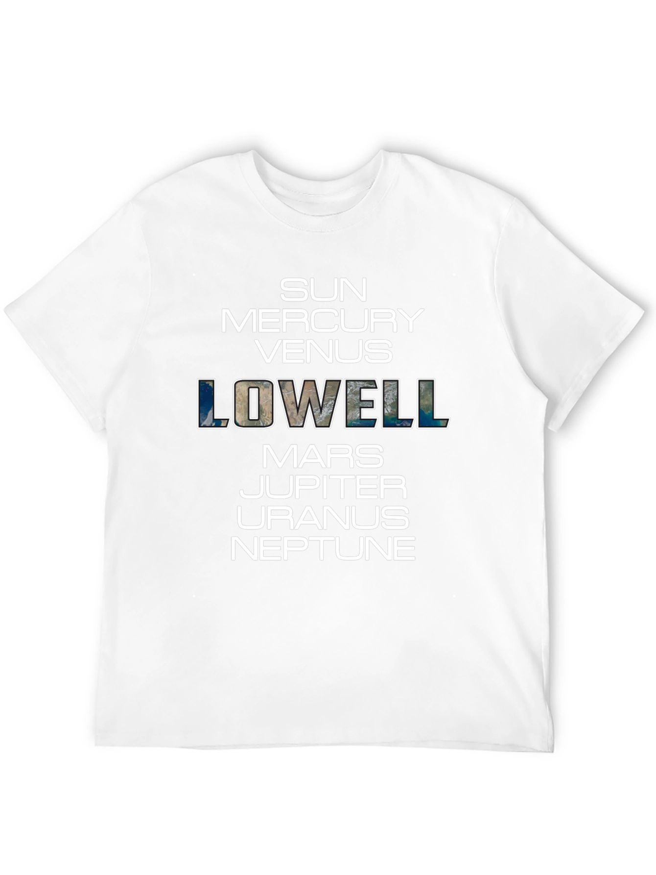 Planets T-Shirt Sun Mercury Venus Lowell Mars
