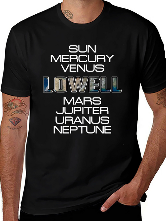 Planets T-Shirt Sun Mercury Venus Lowell Mars