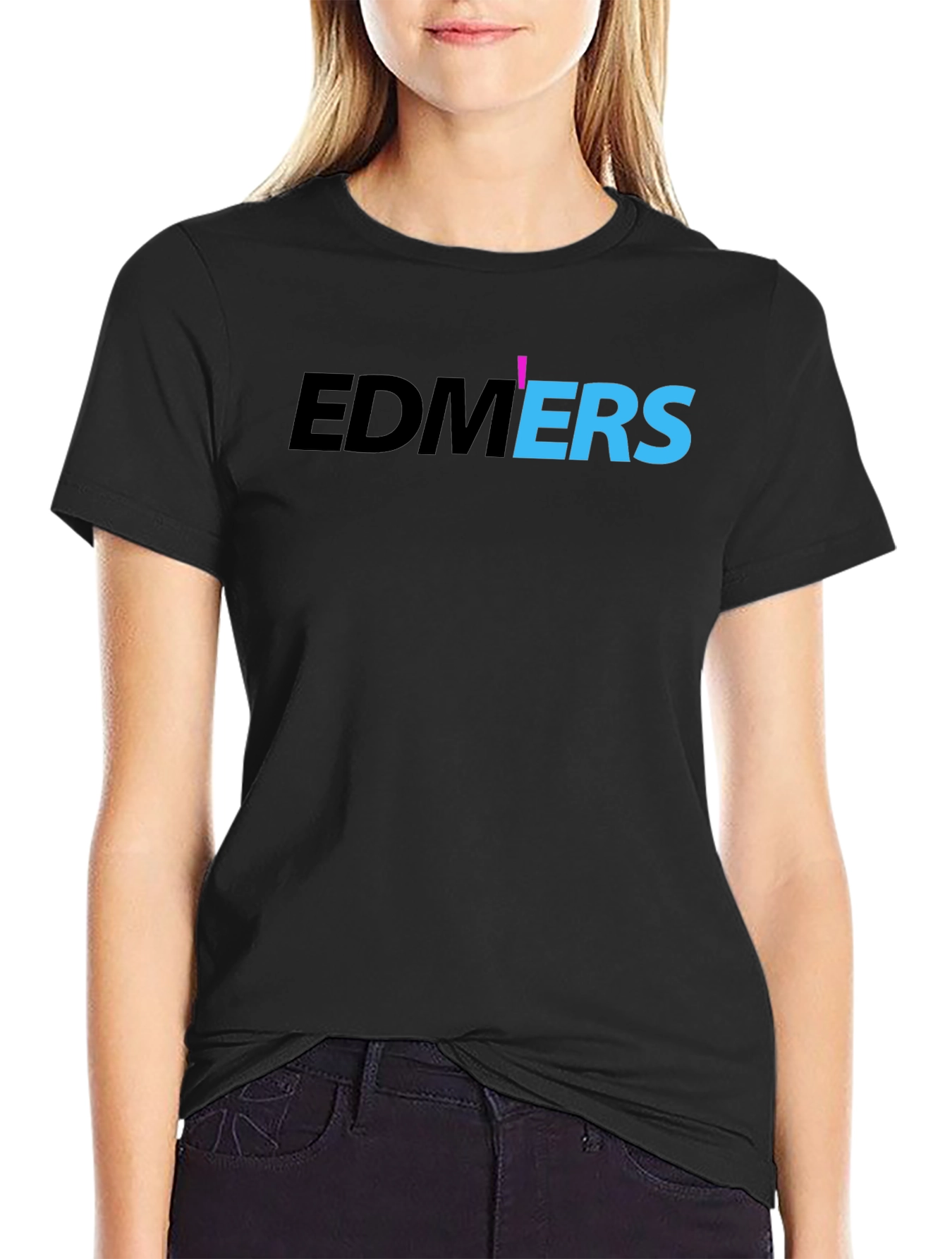 EDMers Graphic Print T-Shirt - Stylish Music Lover Tee